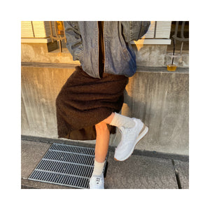 glitter knitskirt