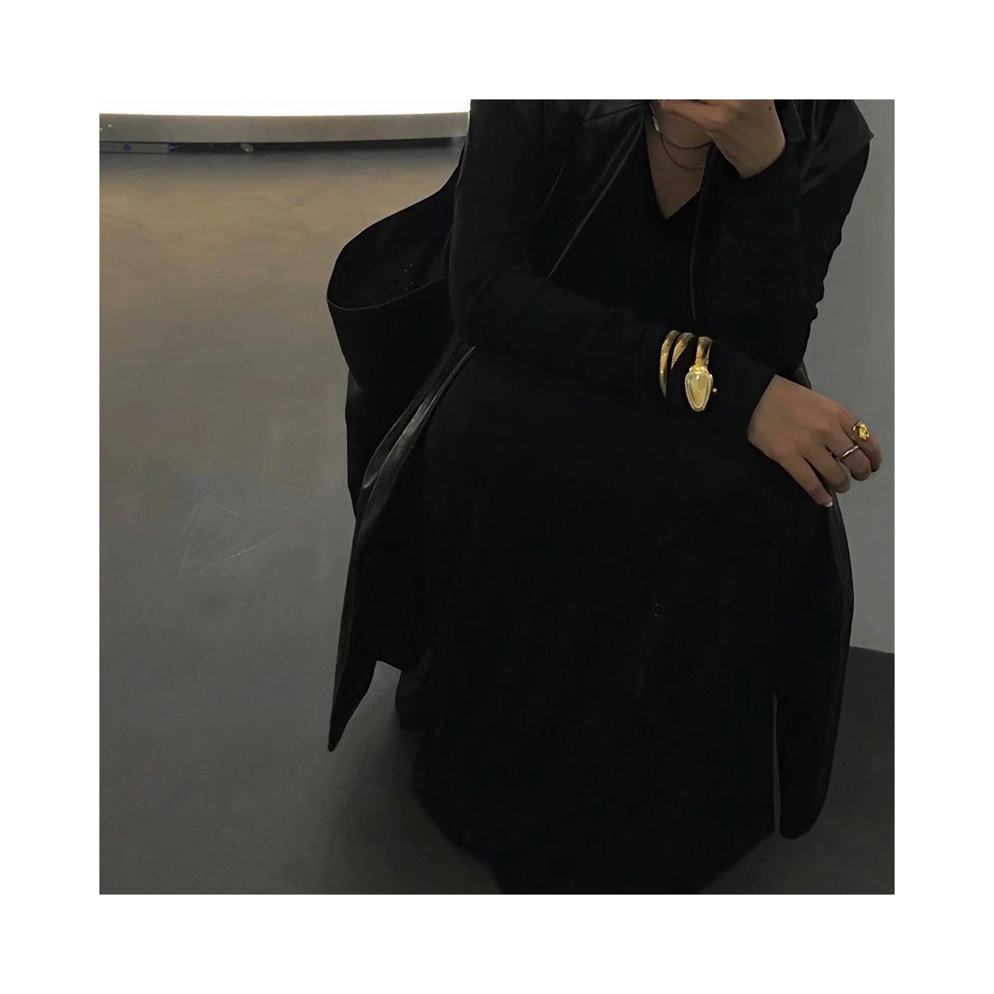 Vneck loose ONE PIECE