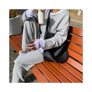 gray knitsetup