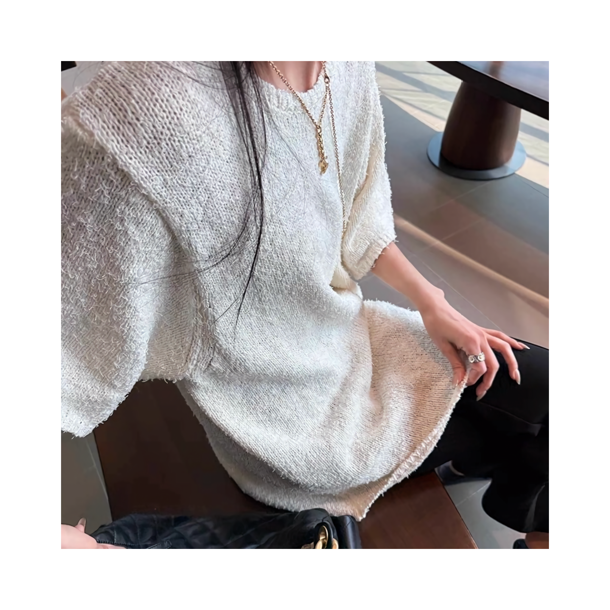 halfsleeve knit