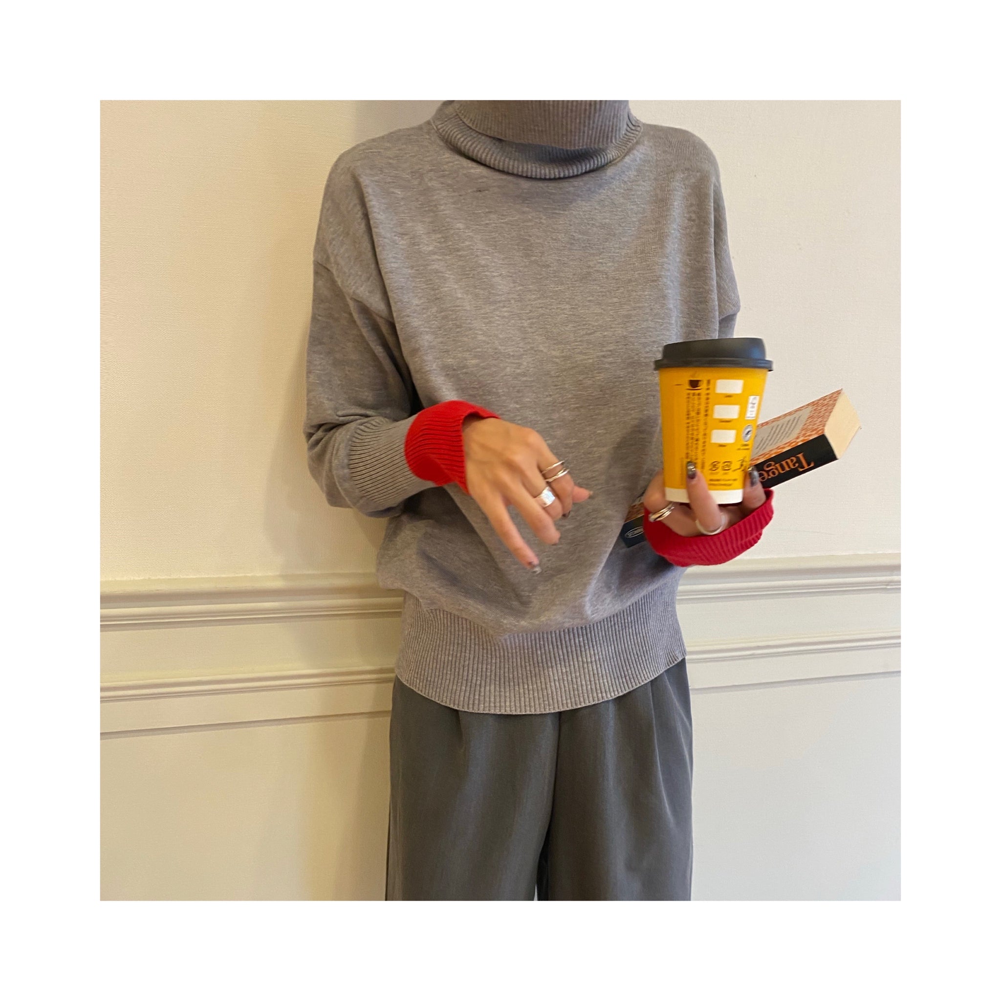 turtle pointcolorknit