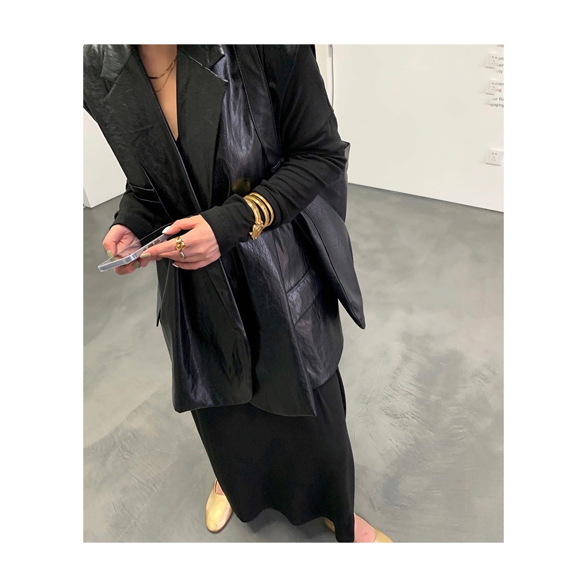 Vneck loose ONE PIECE