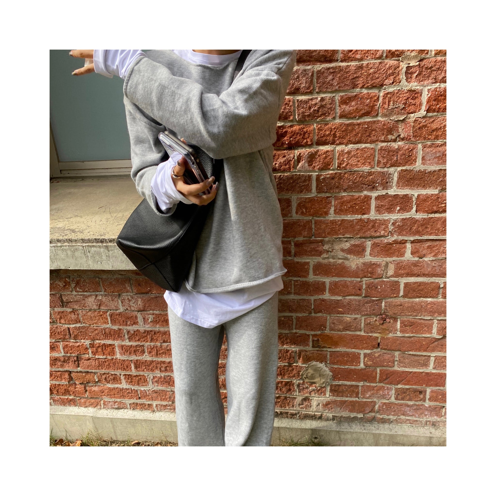gray knitsetup