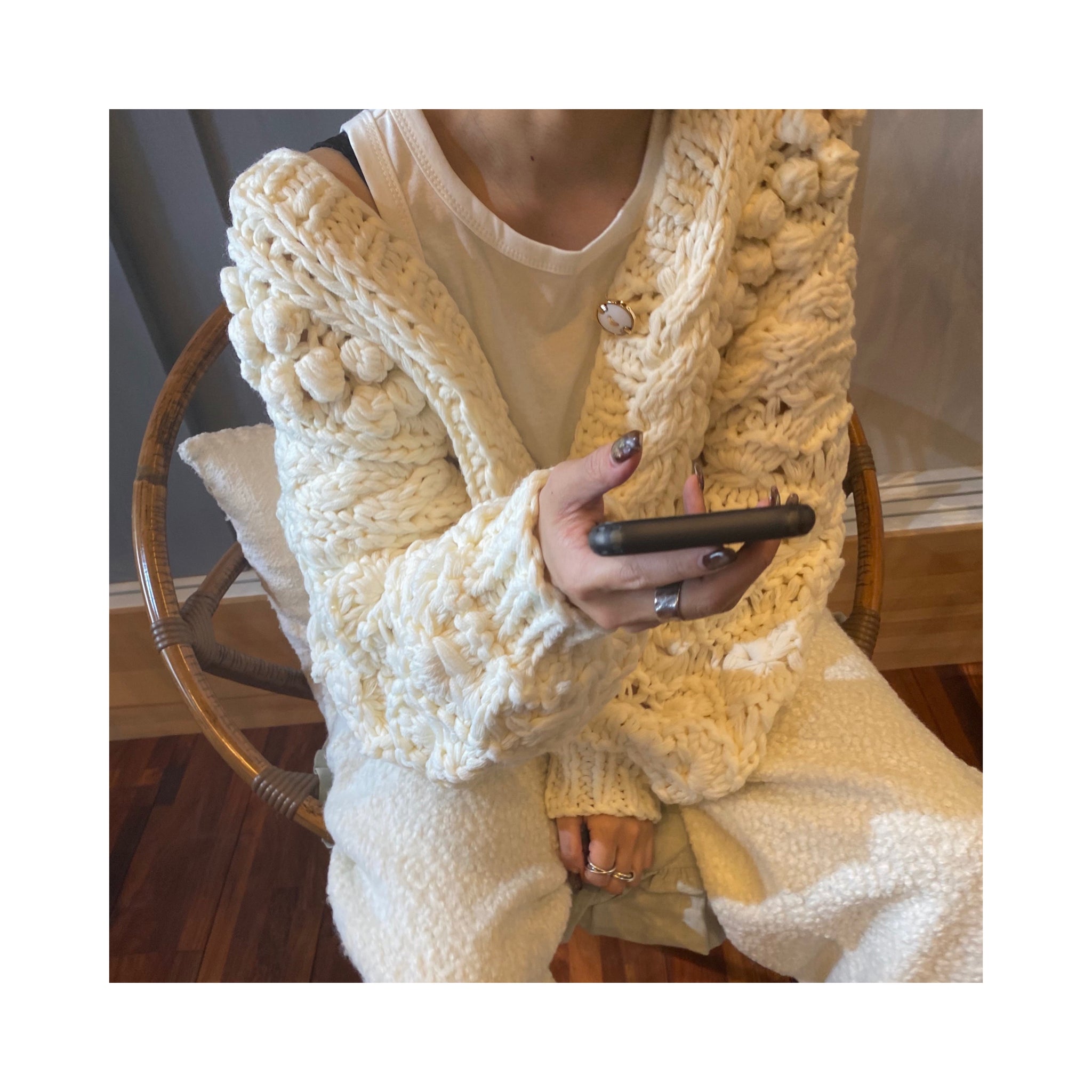 handmade cabcardigan