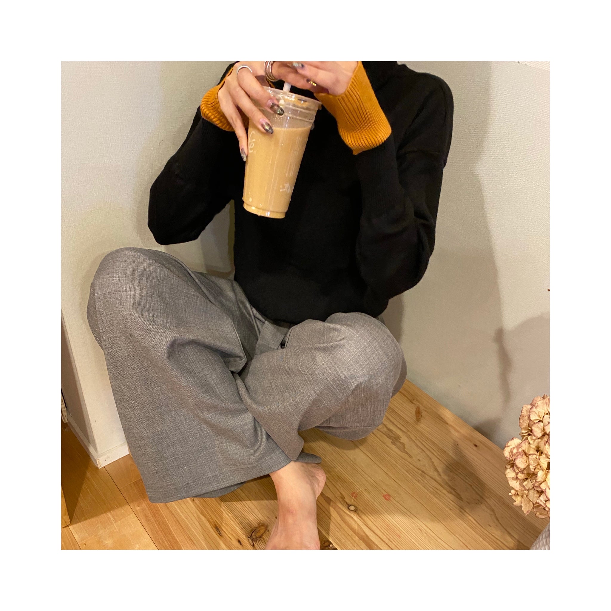 turtle pointcolorknit