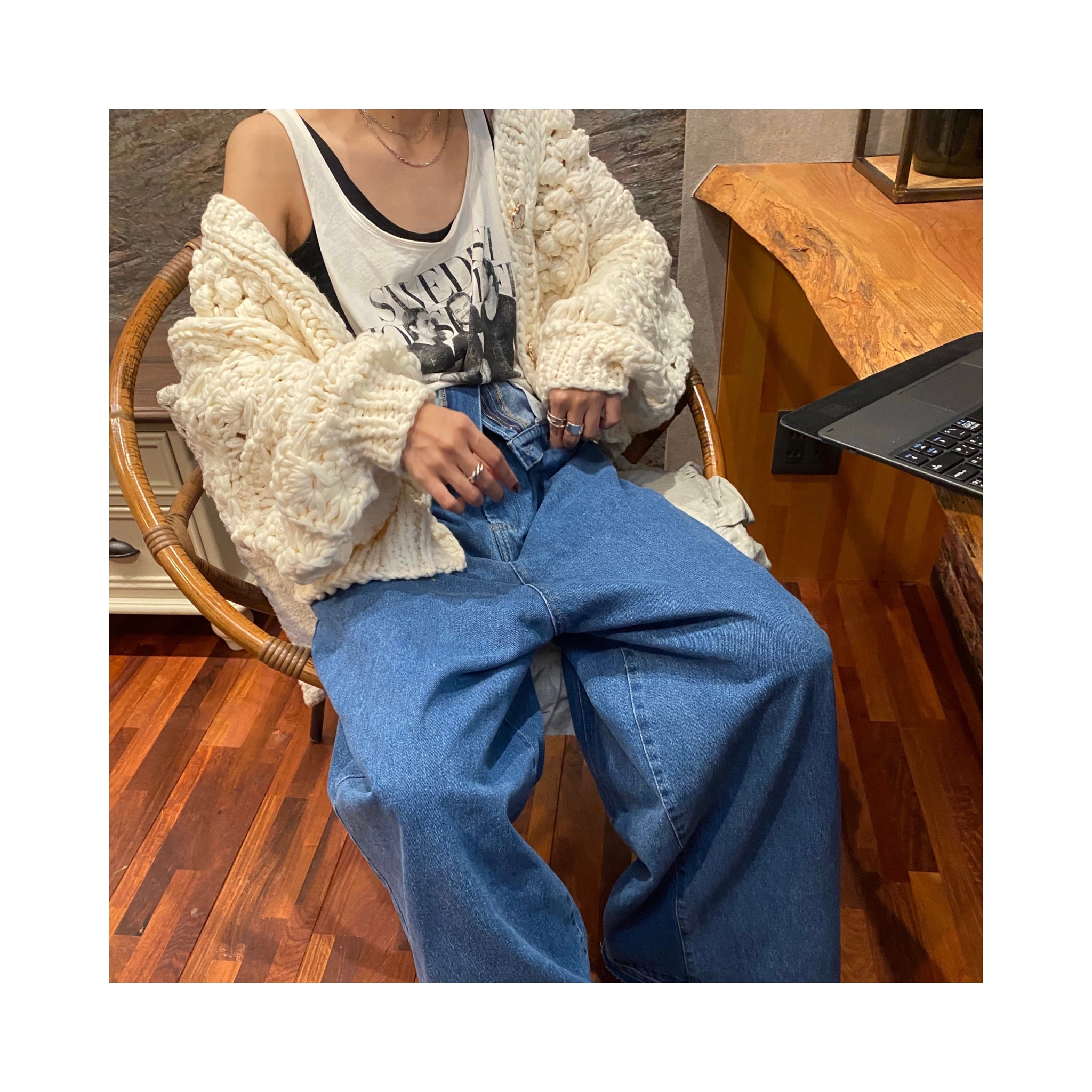 handmade cabcardigan