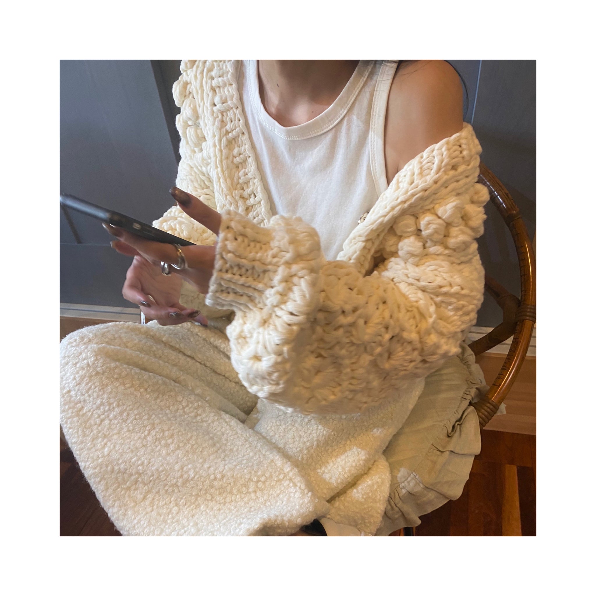 handmade cabcardigan