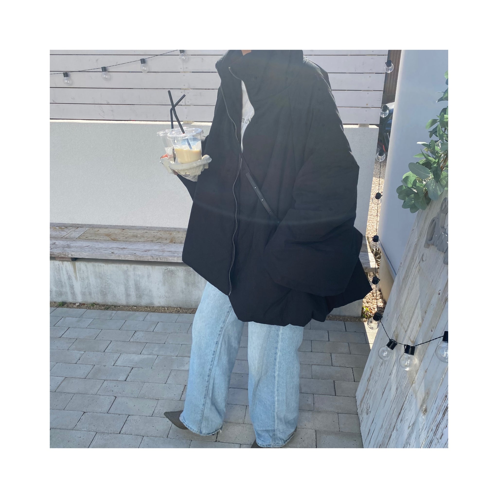 flare ball downjacket