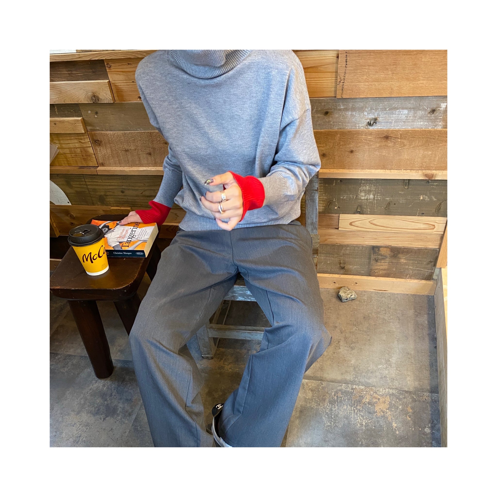 turtle pointcolorknit