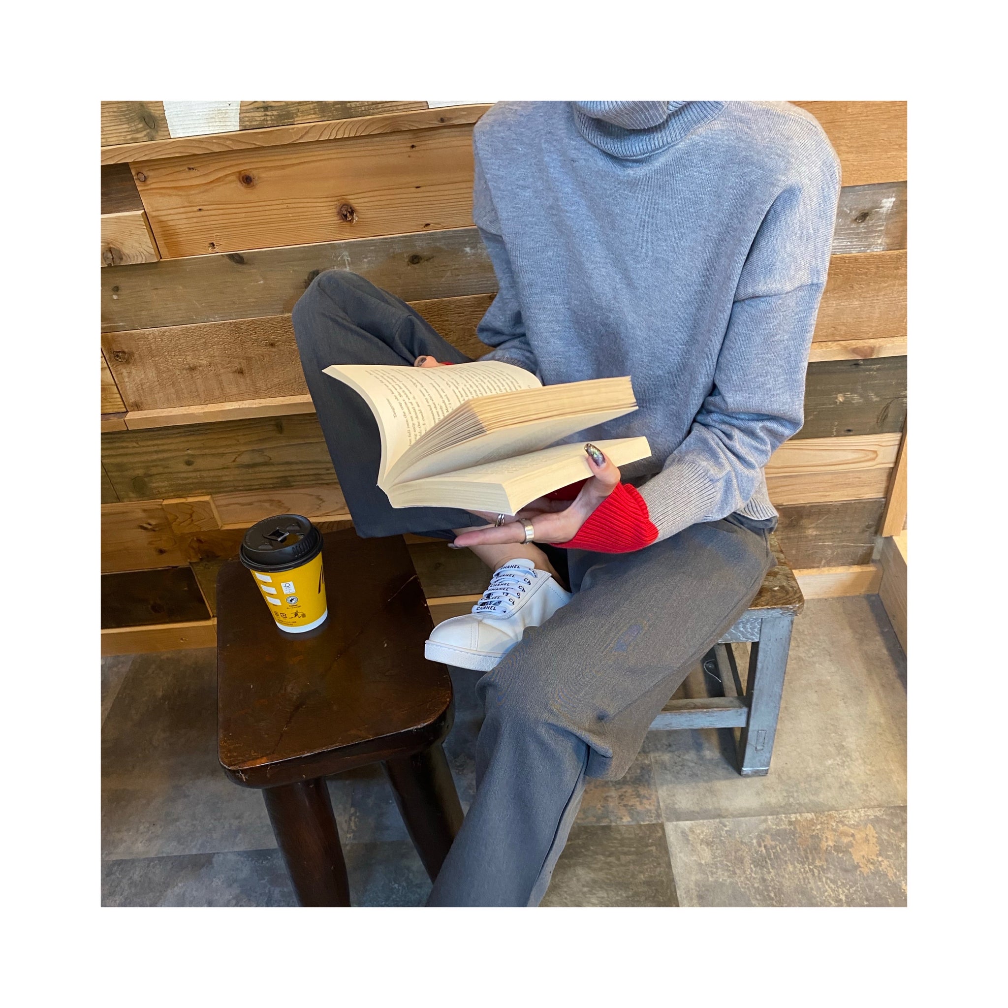 turtle pointcolorknit