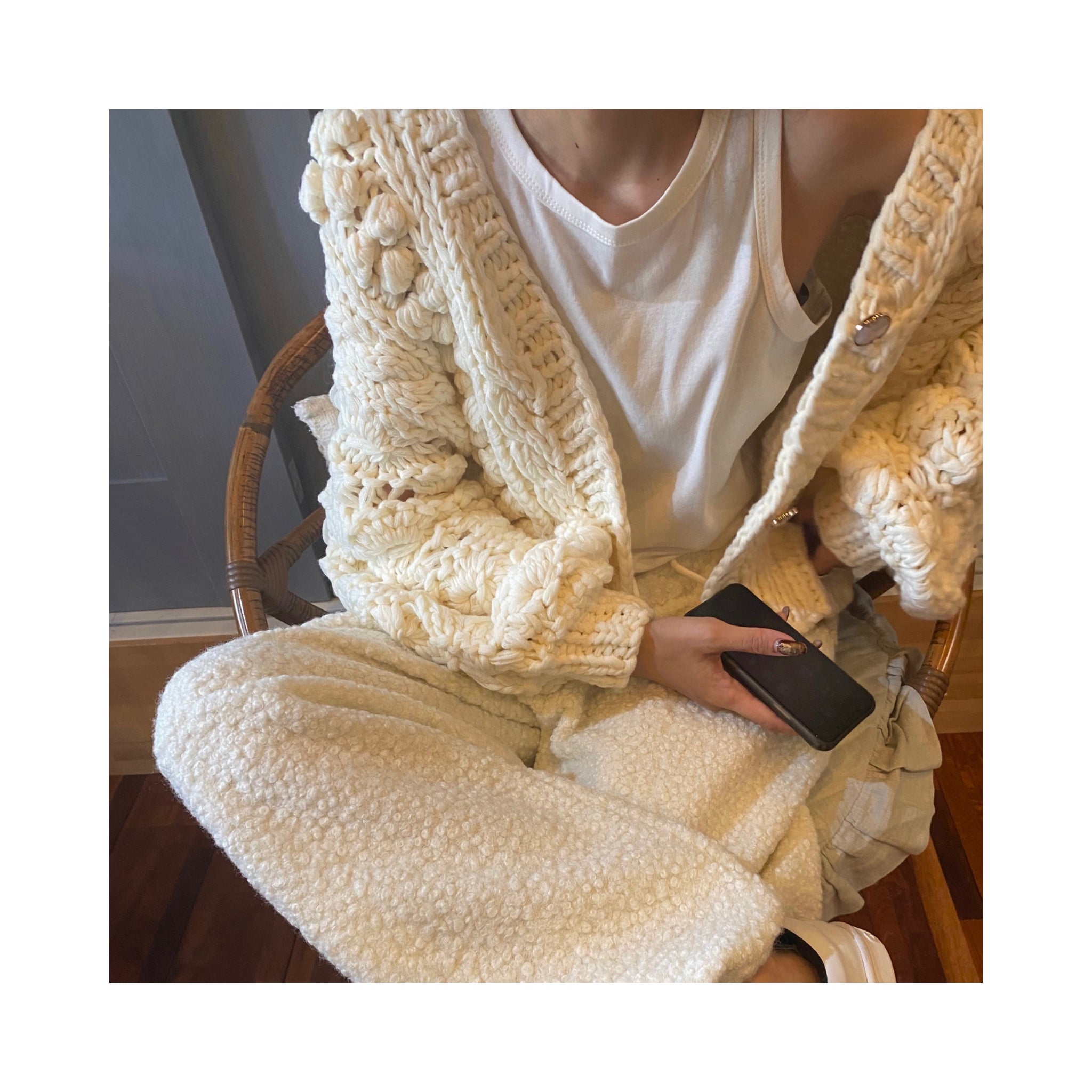 handmade cabcardigan