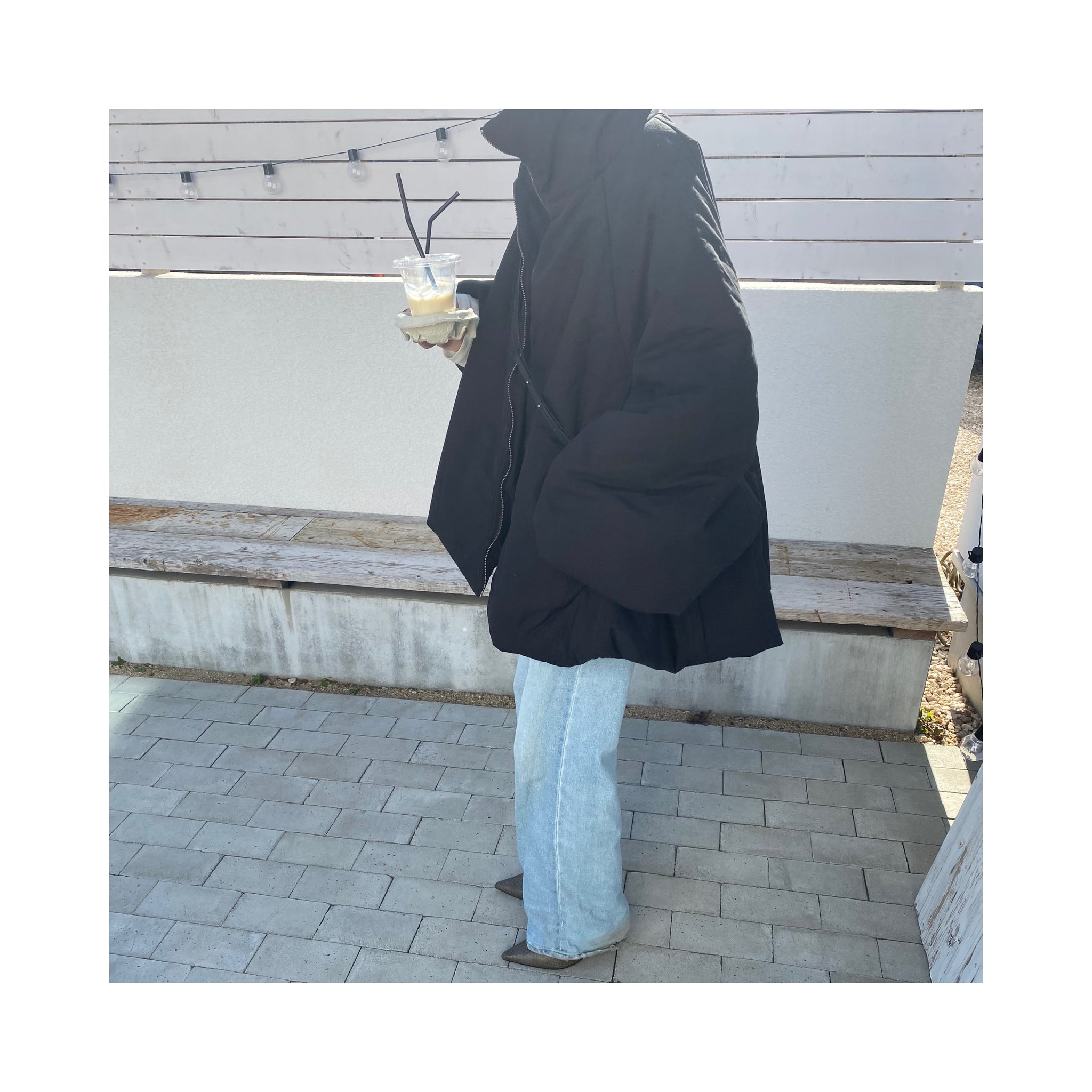 flare ball downjacket