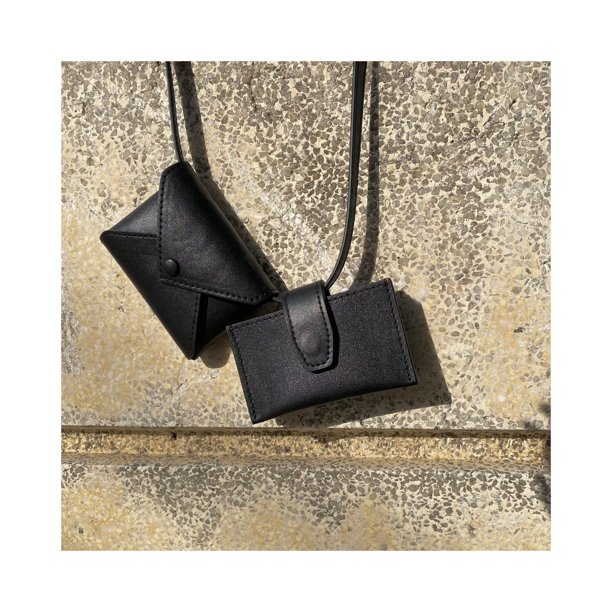 realleathercard wallet set