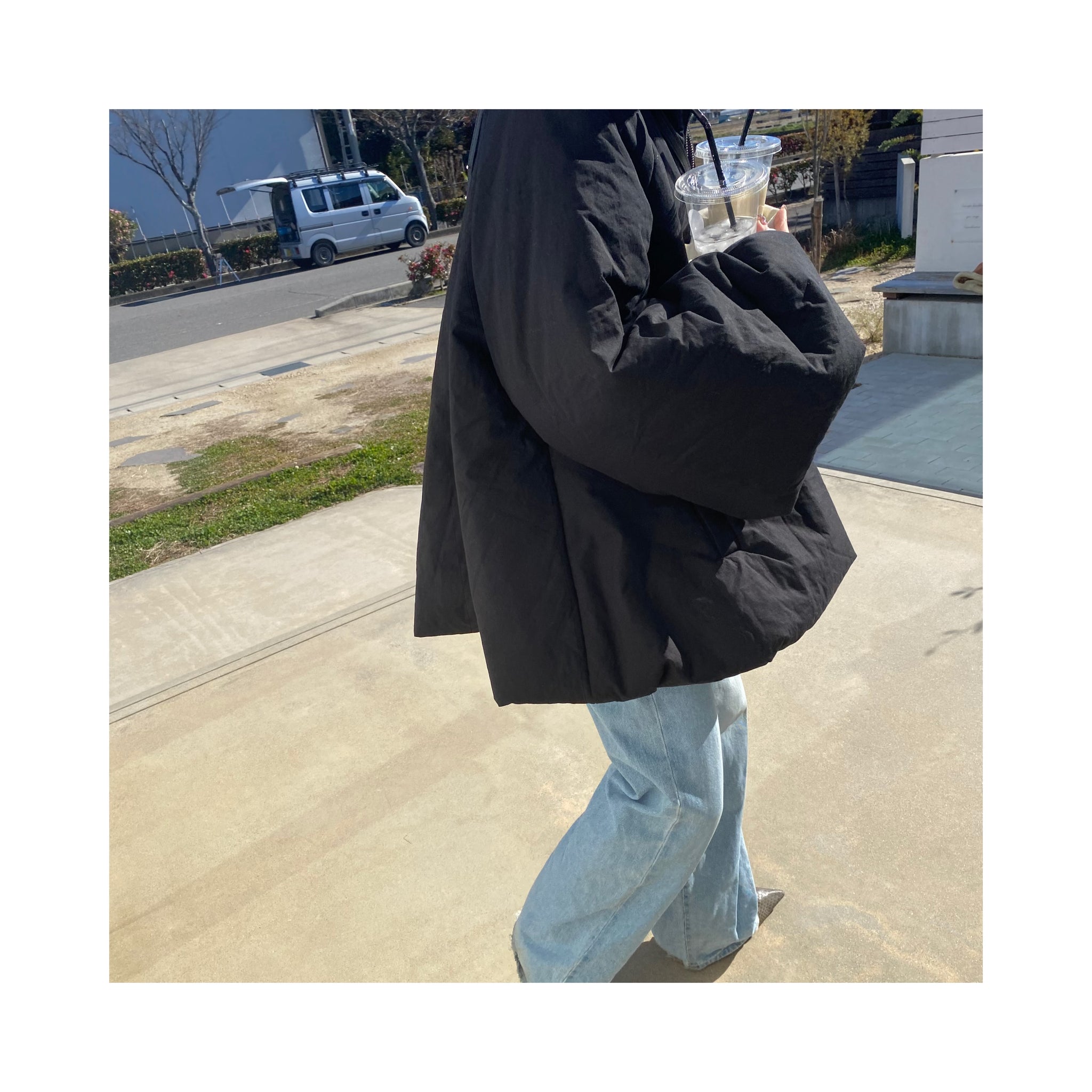 flare ball downjacket