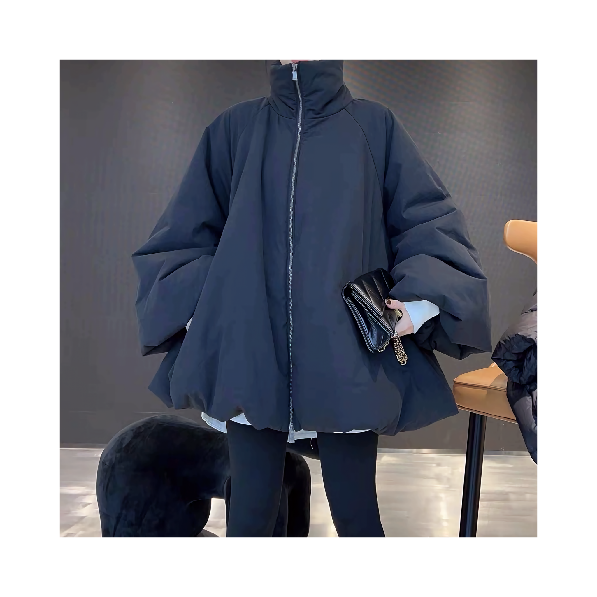 flare ball downjacket