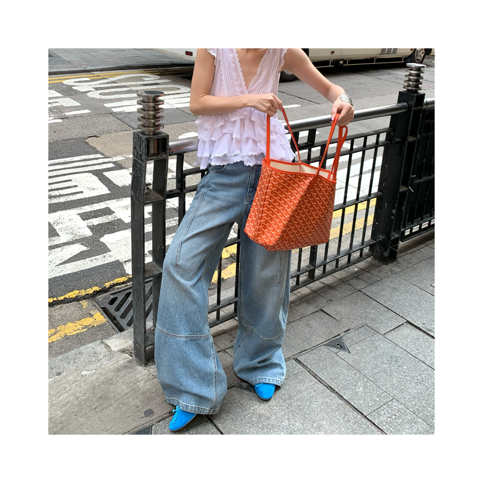 Tiered Ruffle blouse