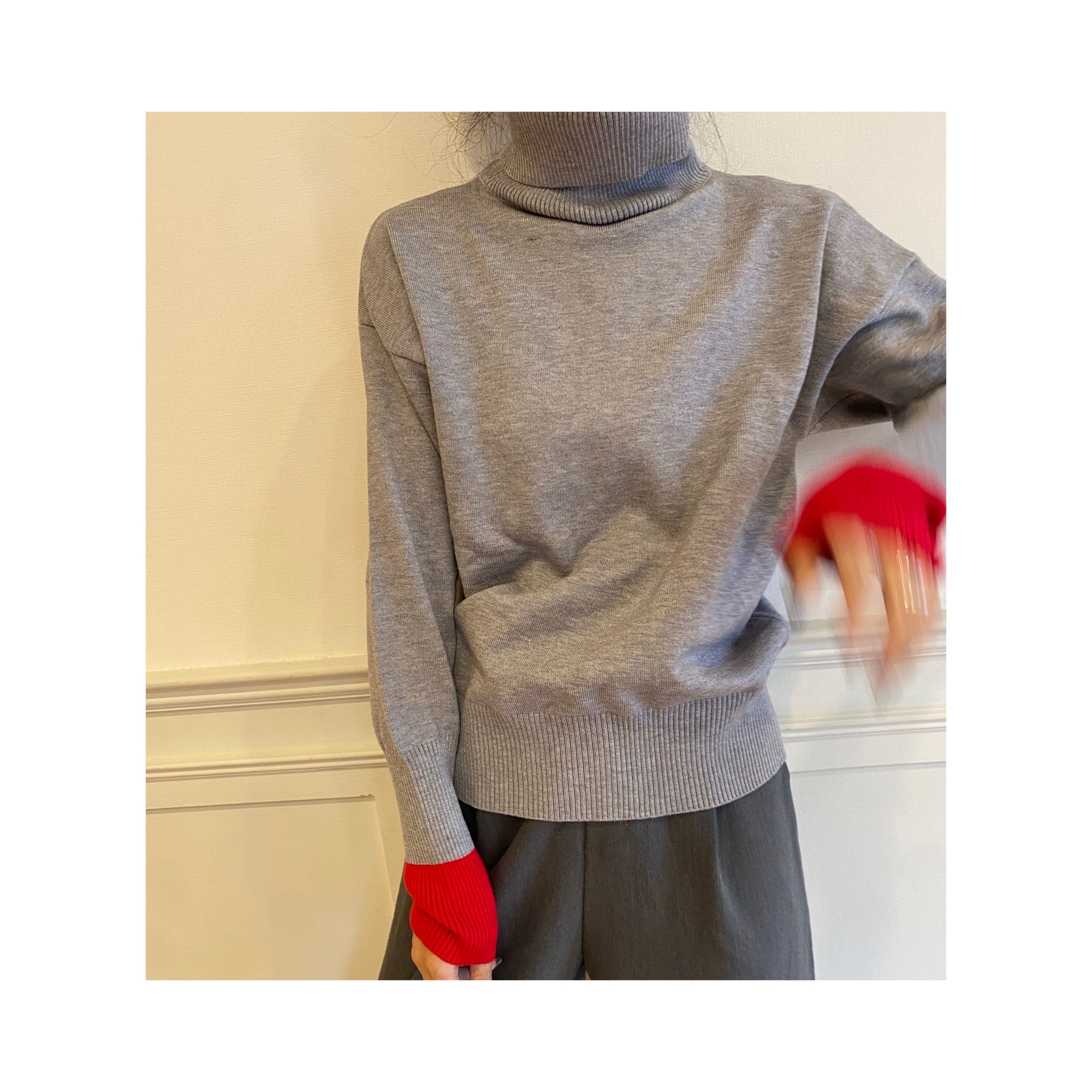 turtle pointcolorknit