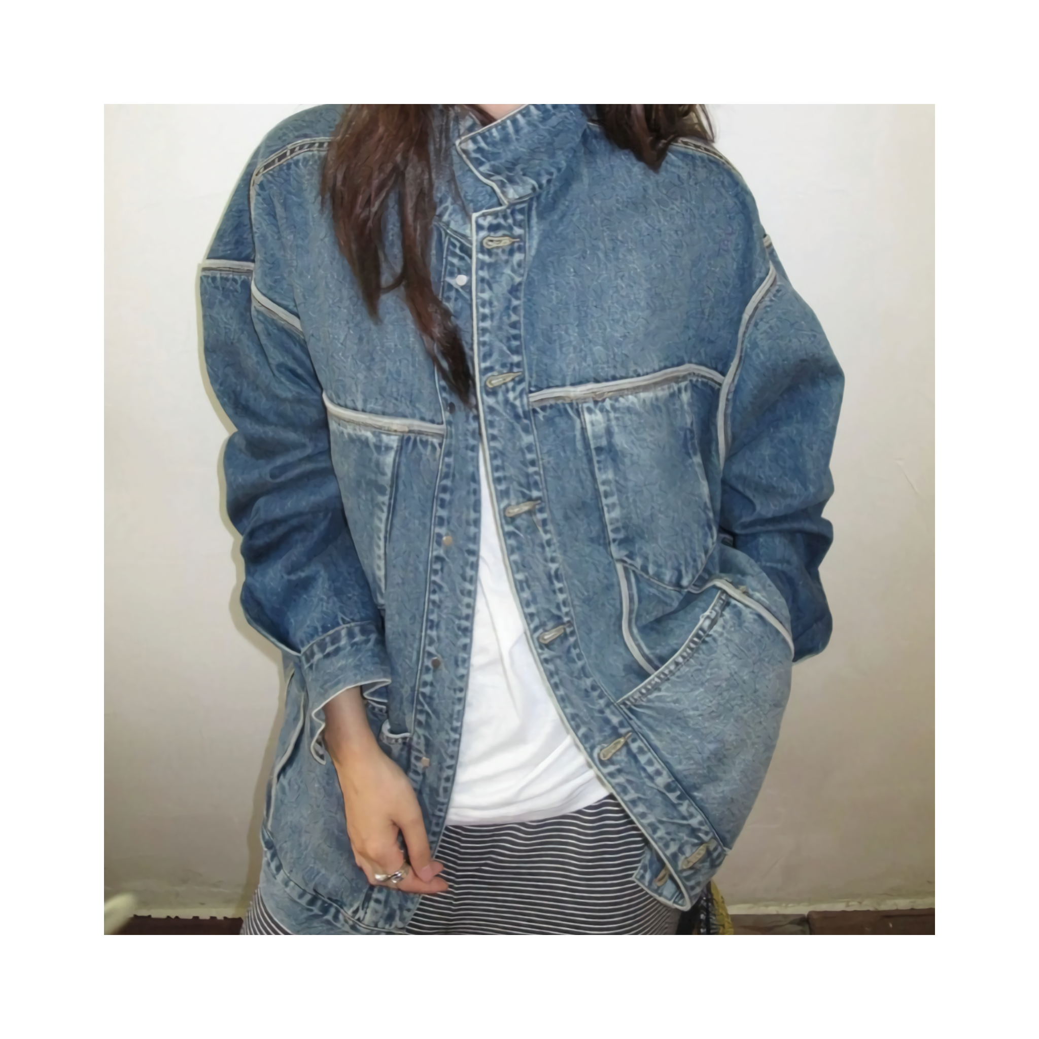 reversible denimjacket