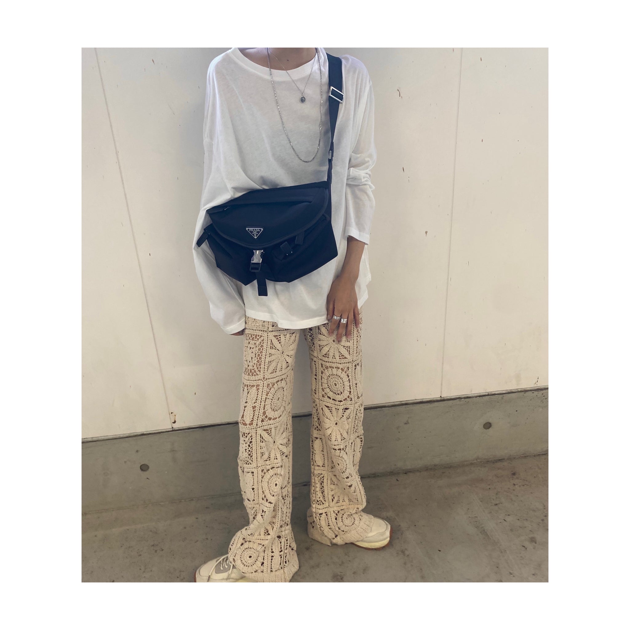 vintage flowernetpants