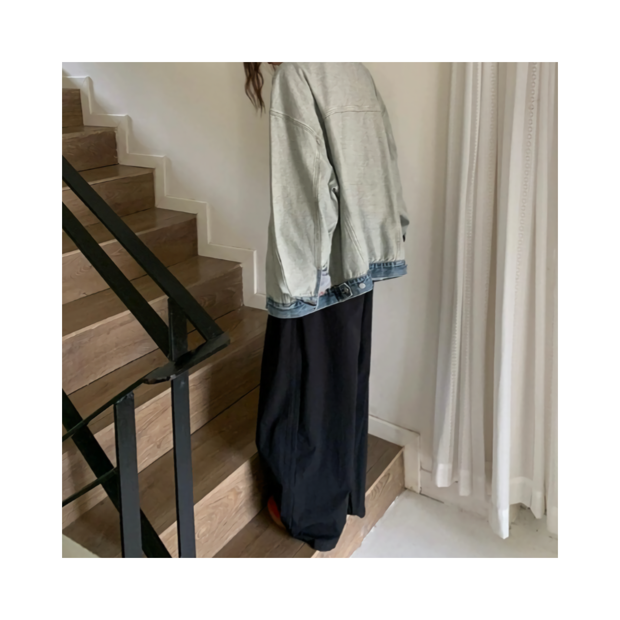 reversible denimjacket