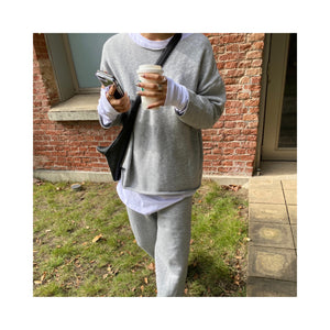 gray knitsetup