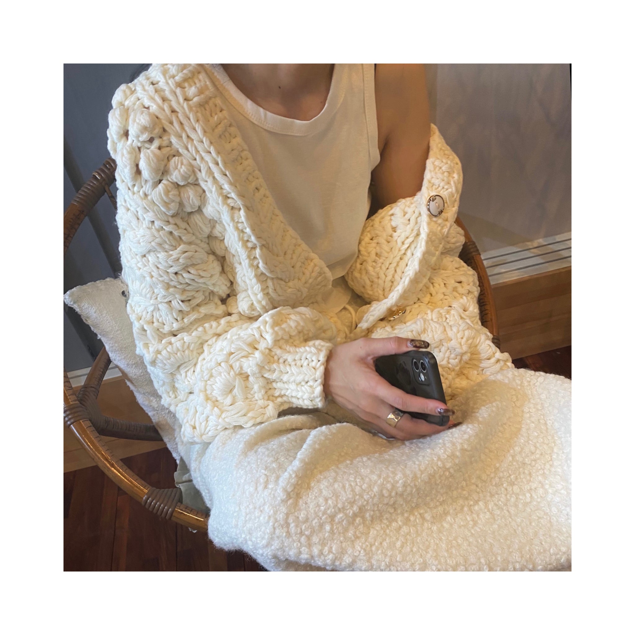 handmade cabcardigan