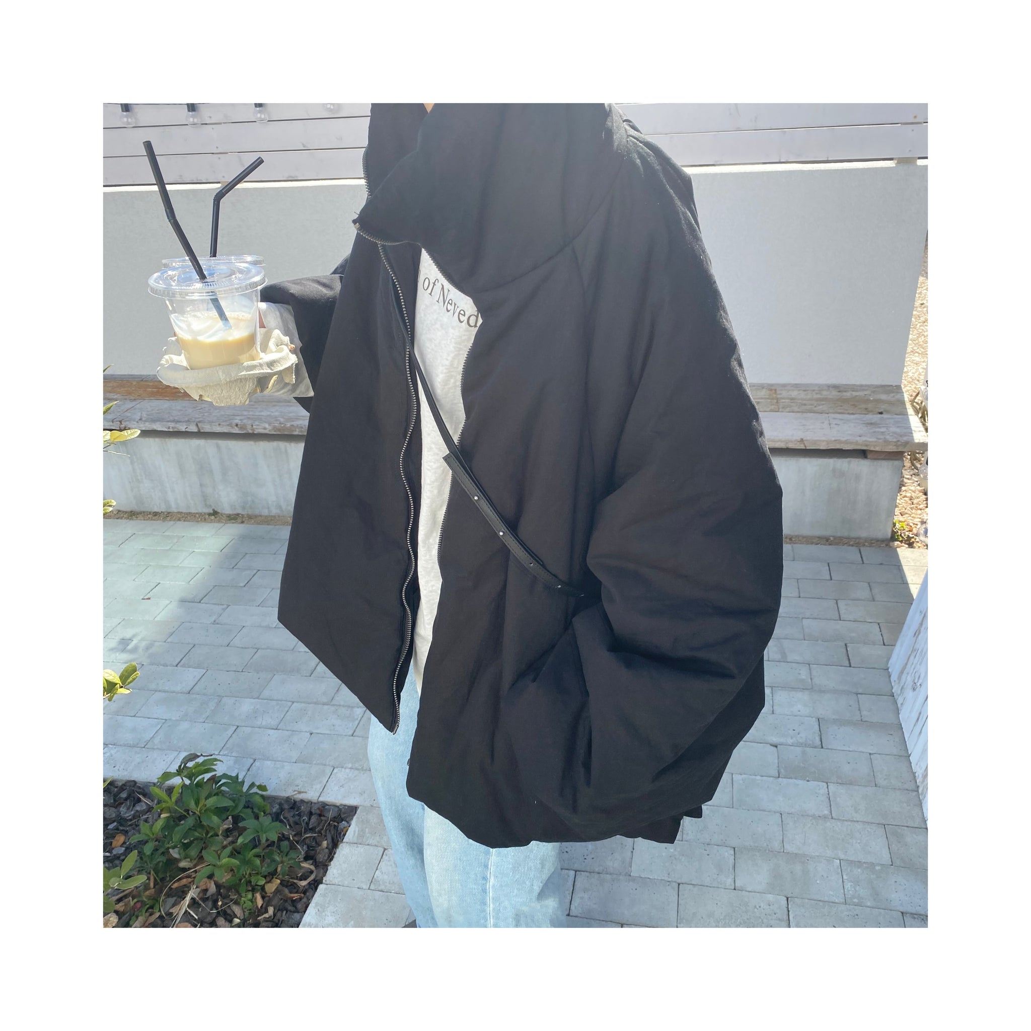 flare ball downjacket