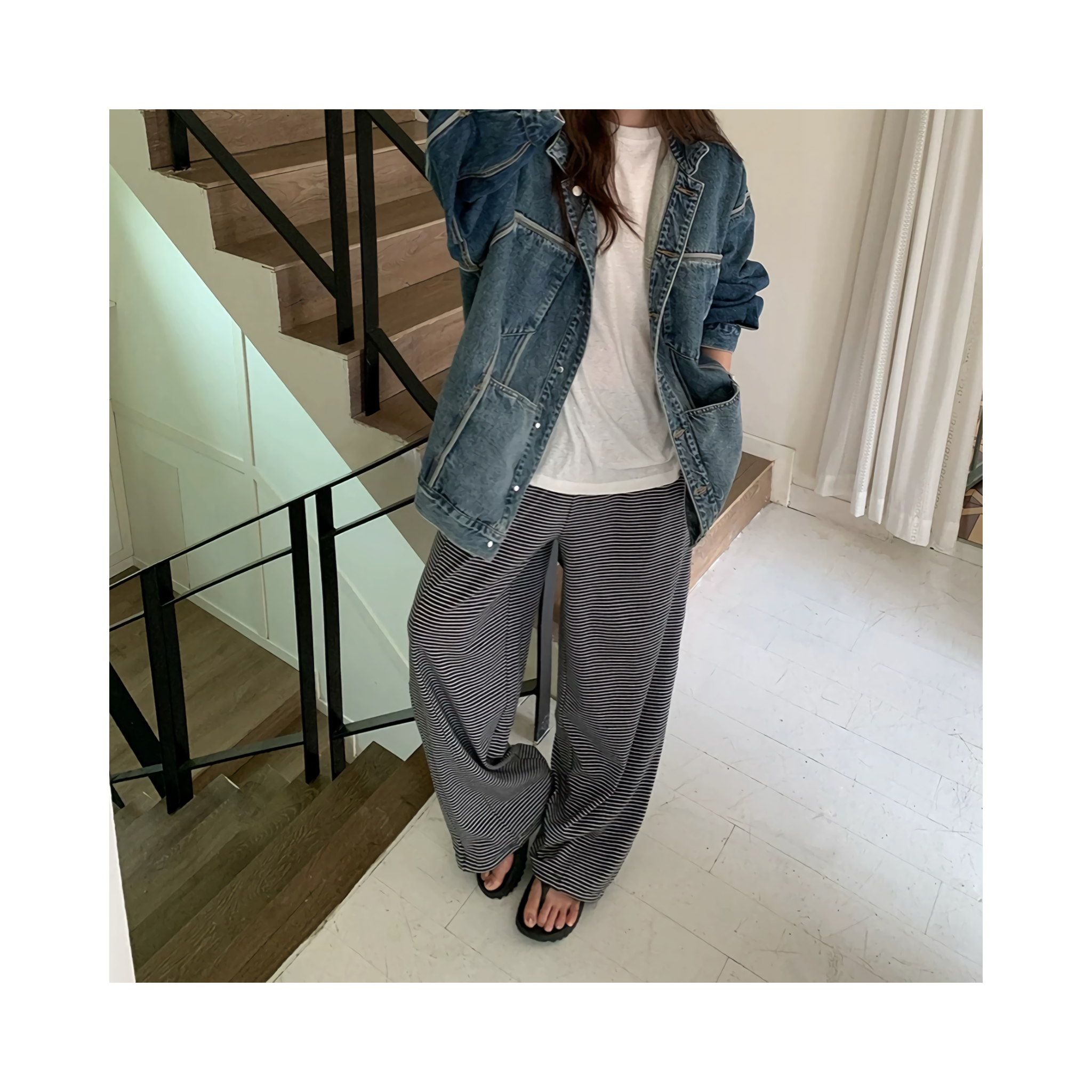 reversible denimjacket