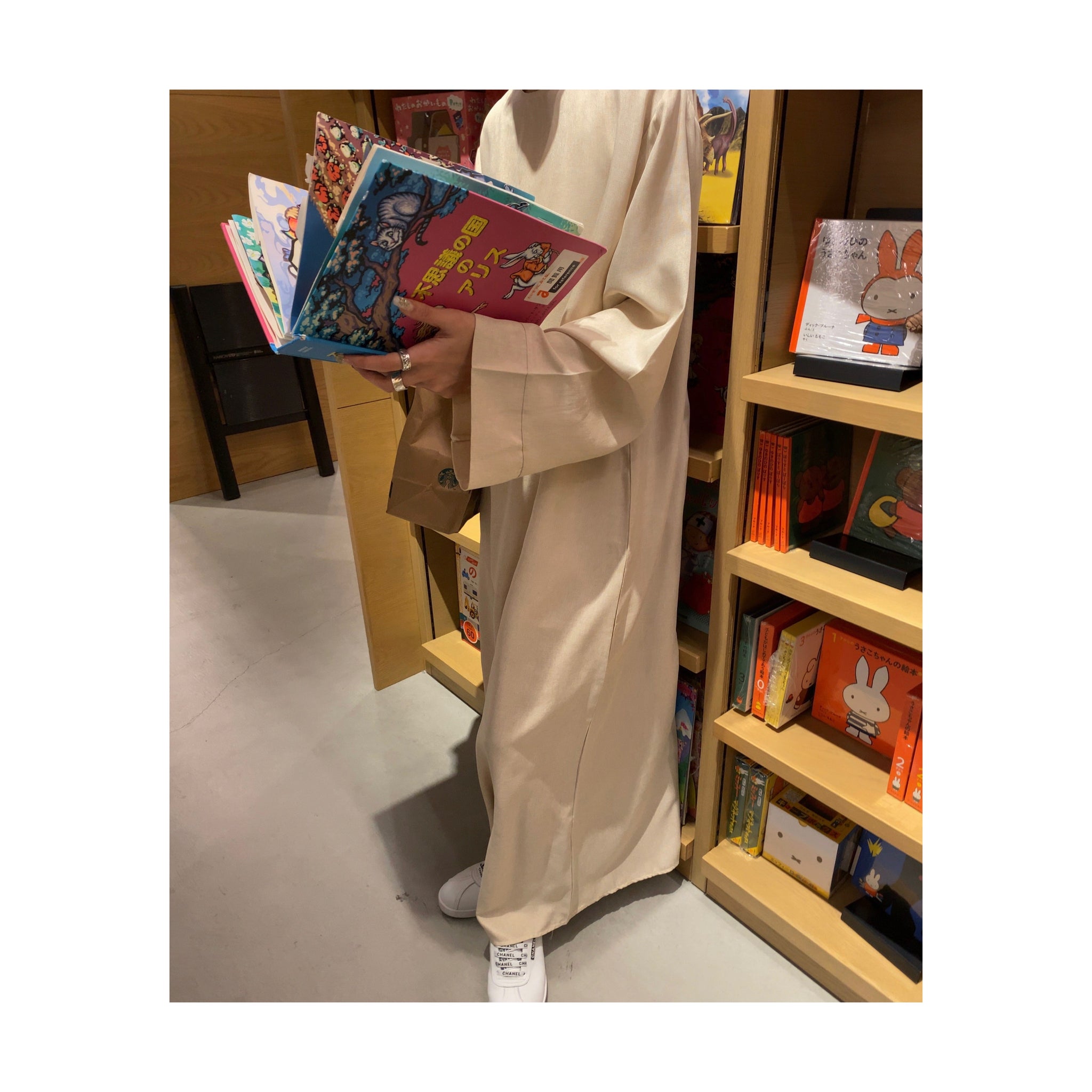 linen long ONE PIECE