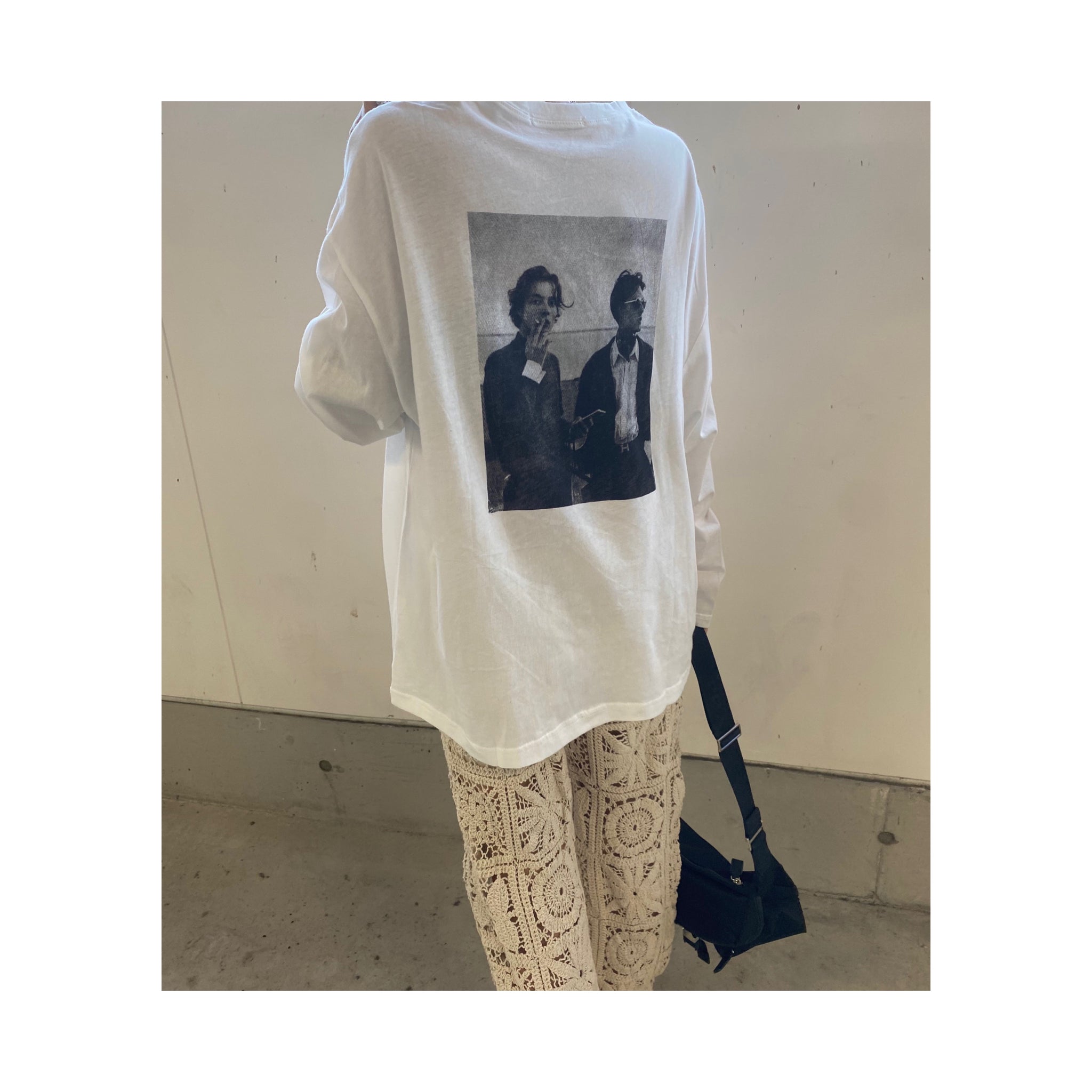 vintage flowernetpants