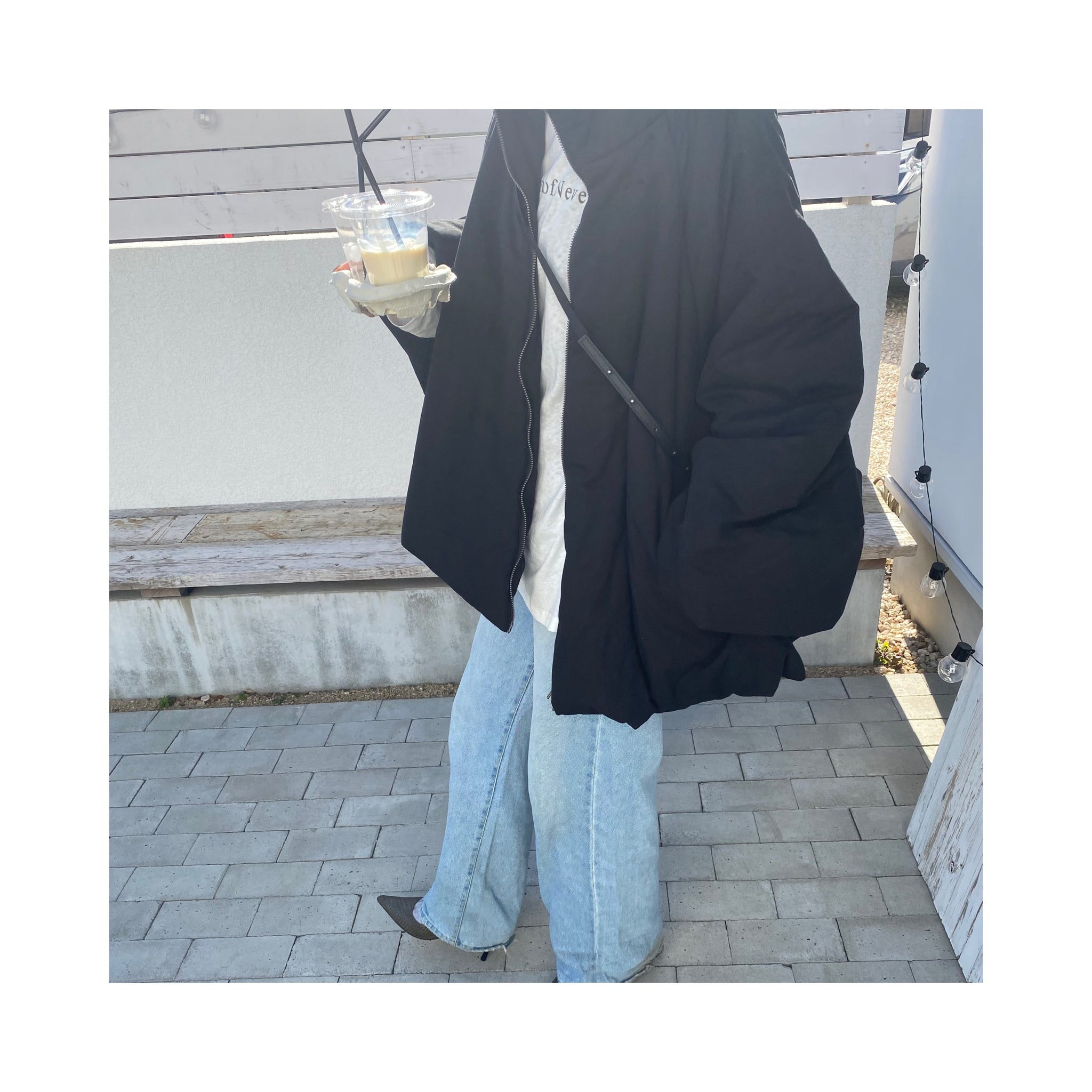 flare ball downjacket