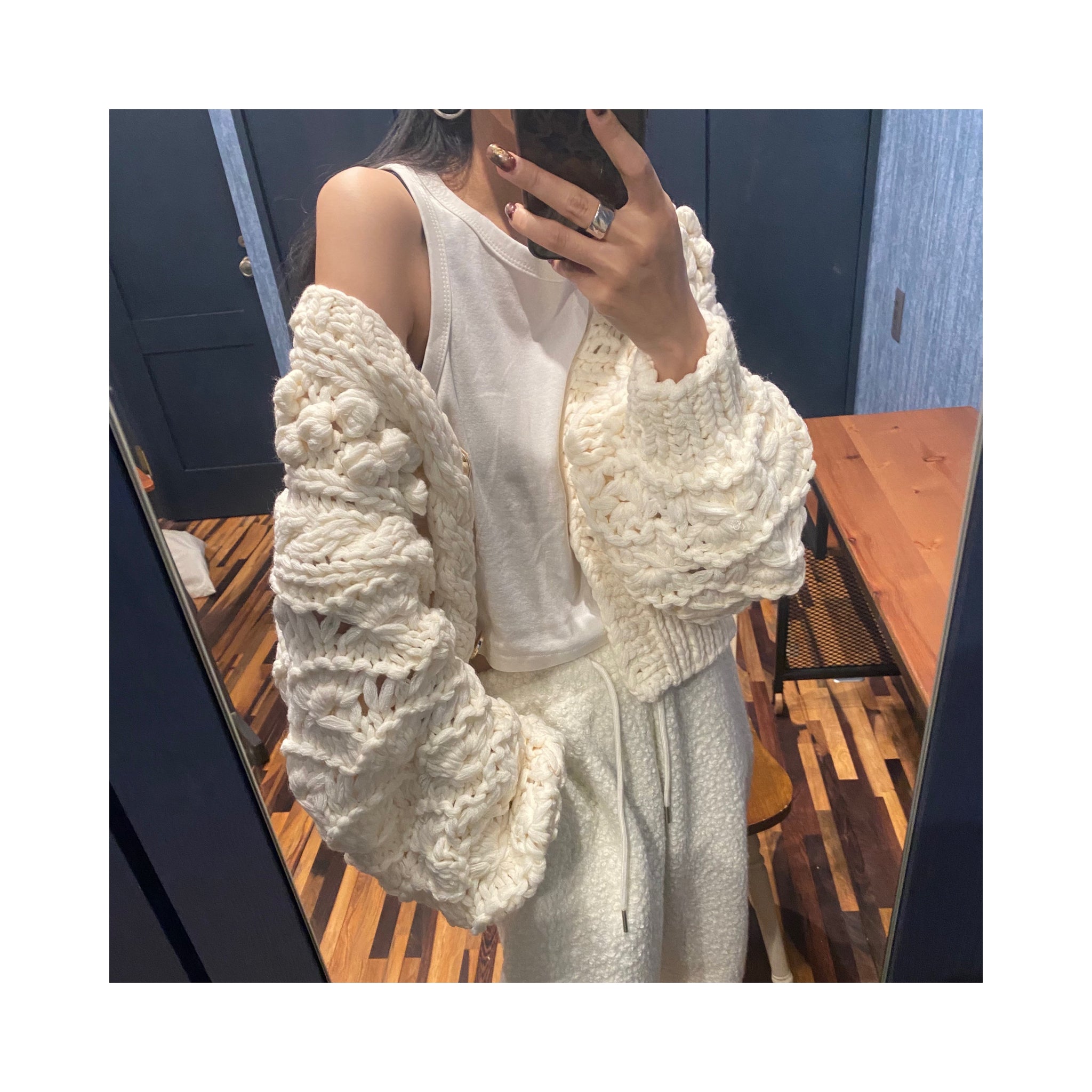 handmade cabcardigan