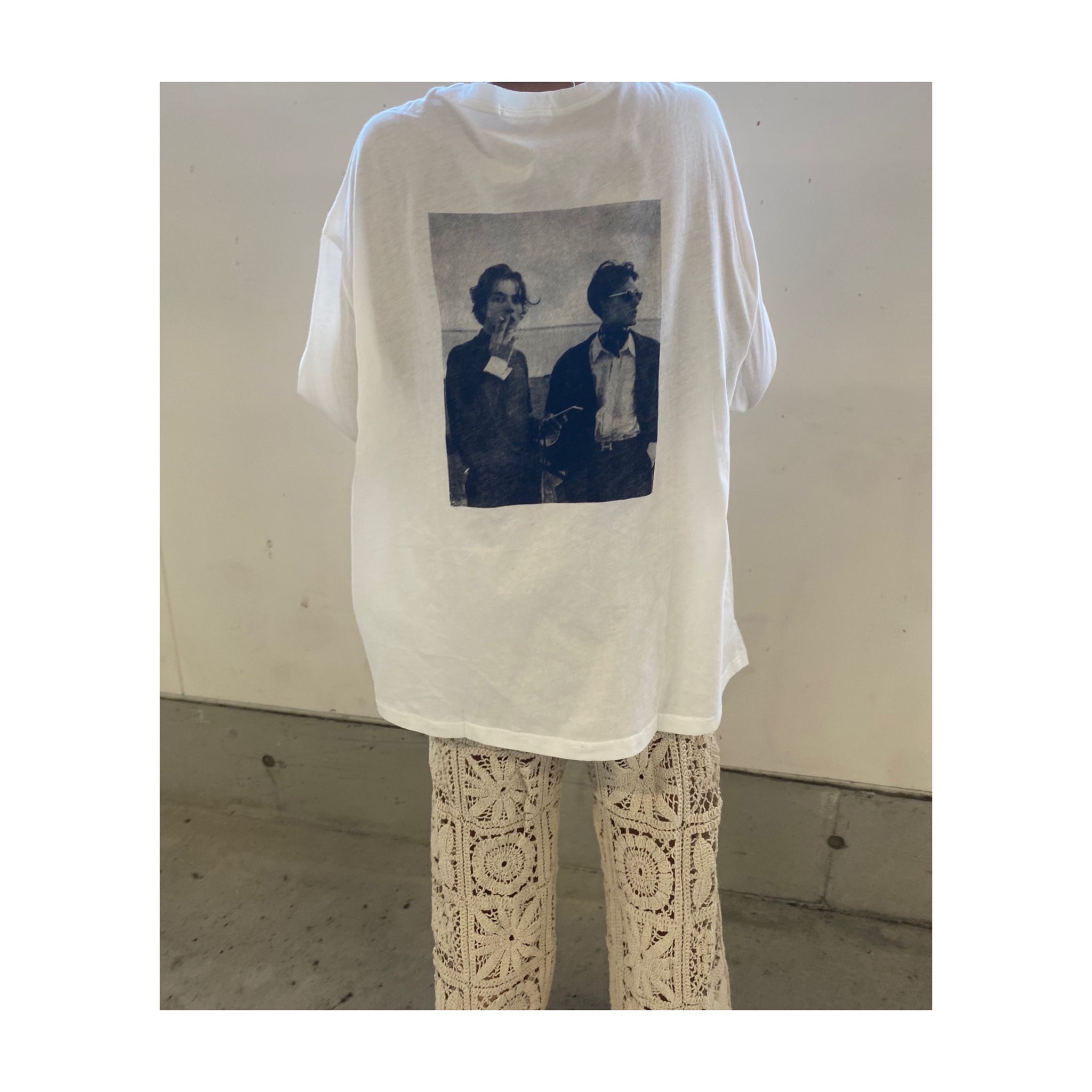 vintage flowernetpants