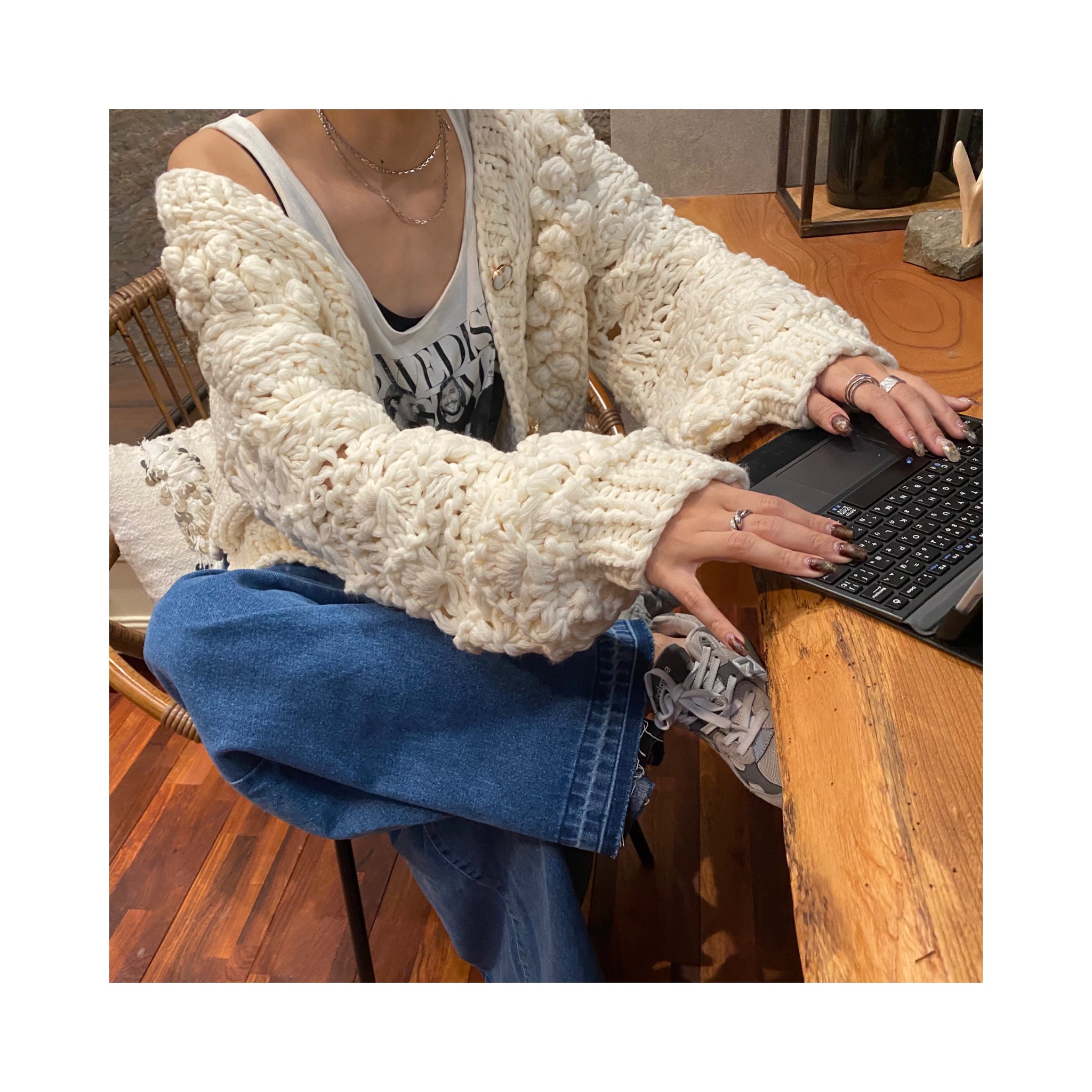 handmade cabcardigan