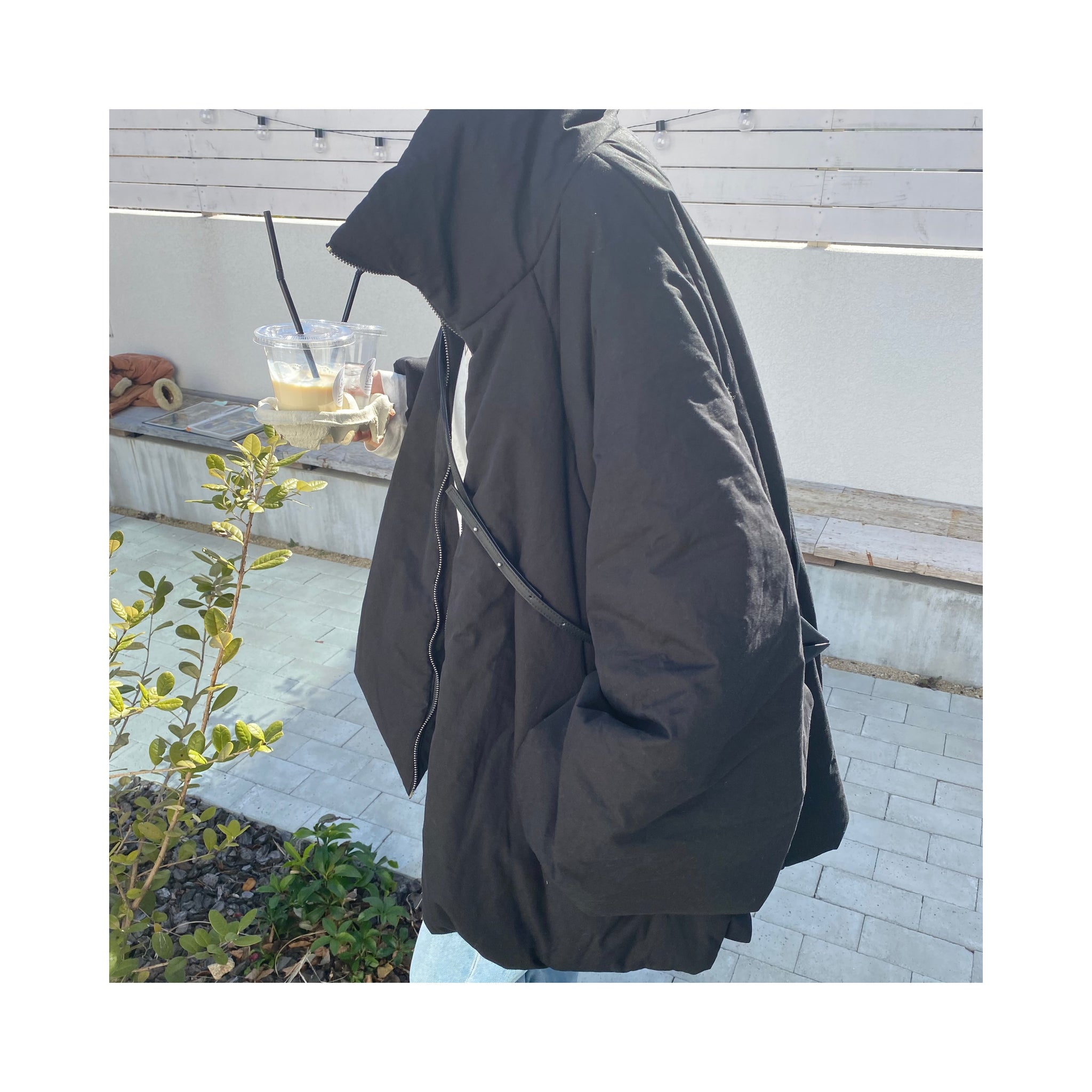 flare ball downjacket