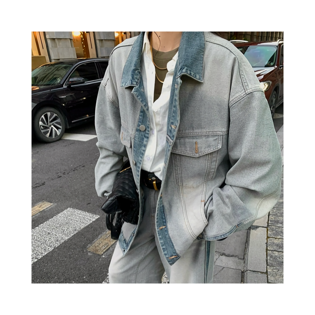 reversible denimjacket