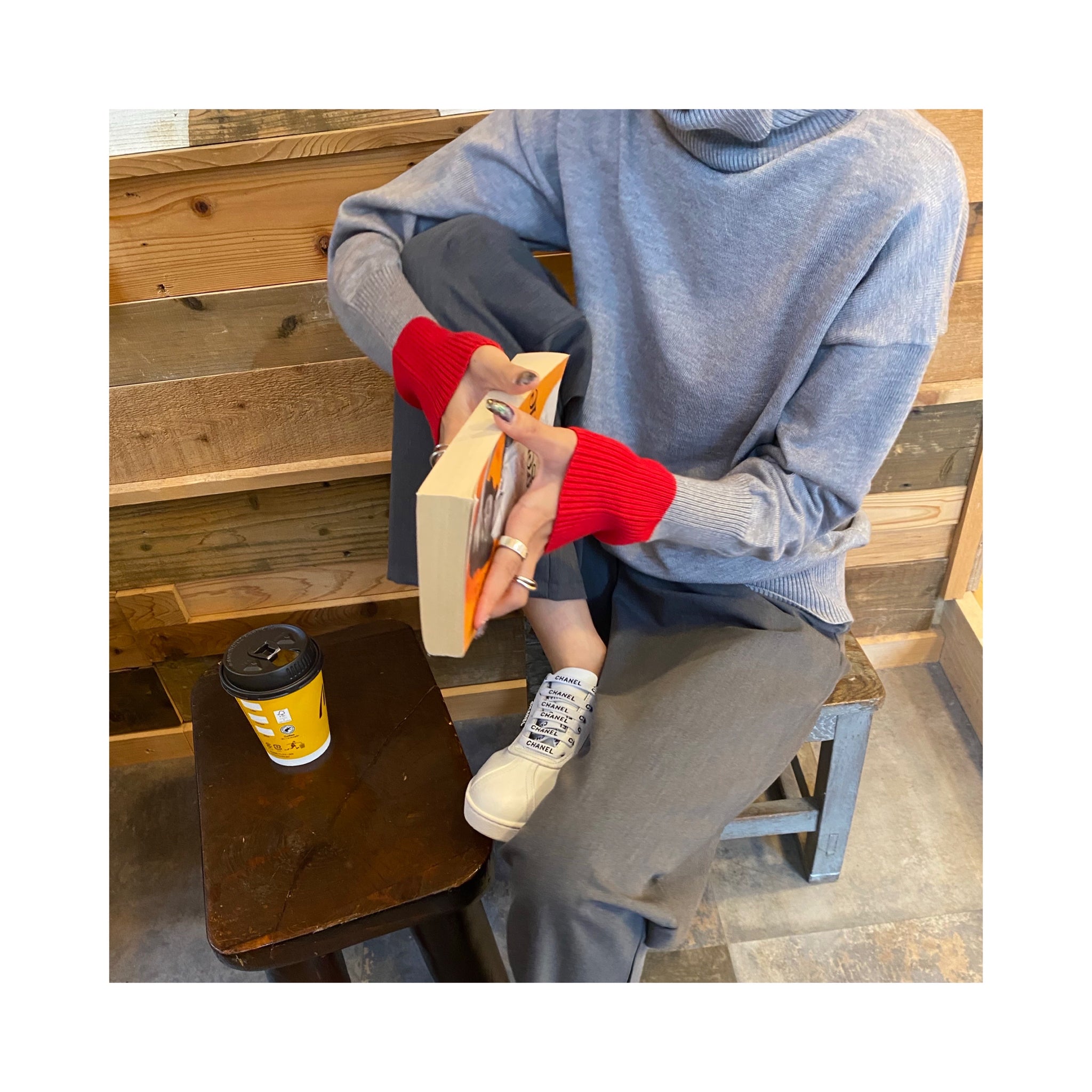 turtle pointcolorknit