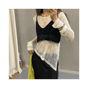 shag sheer tops