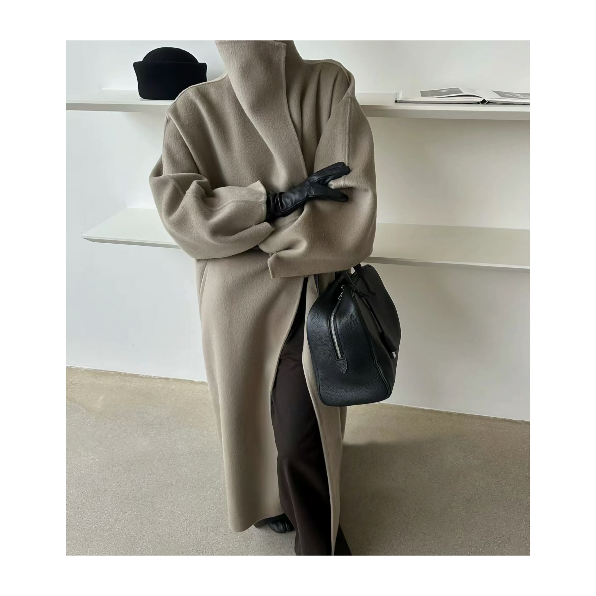 woolcashmere handmadecoat