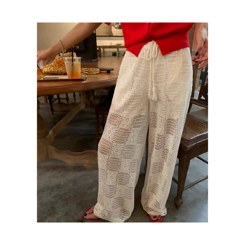 block lacepants