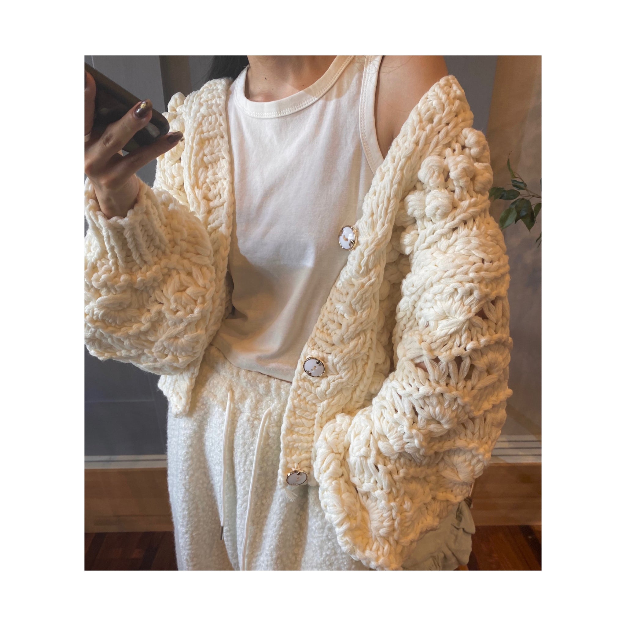 handmade cabcardigan