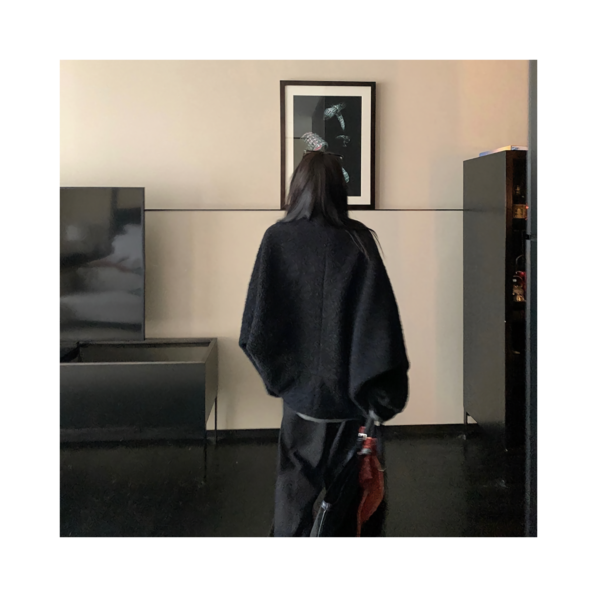 wool short outcardigan