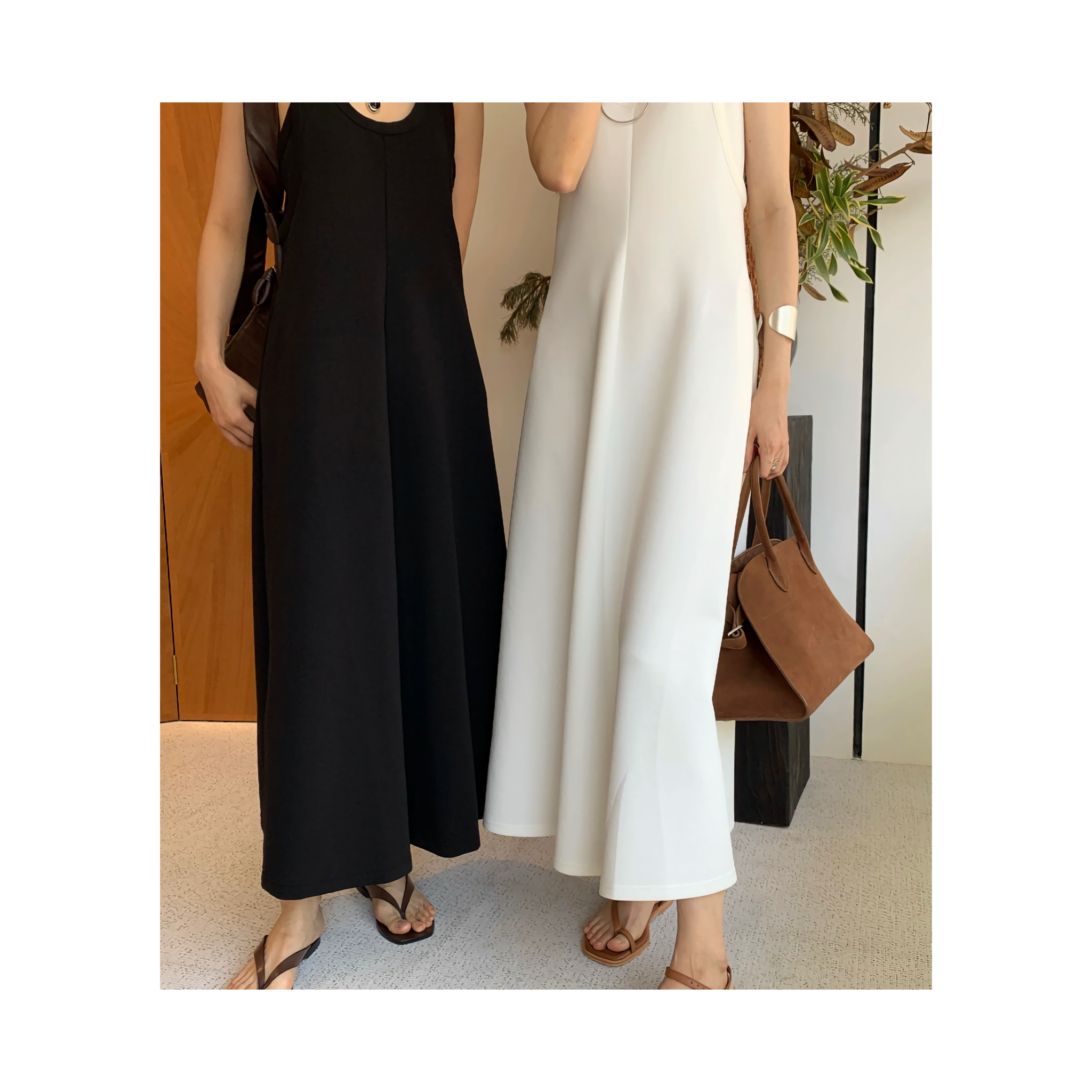 cotton long onepiece