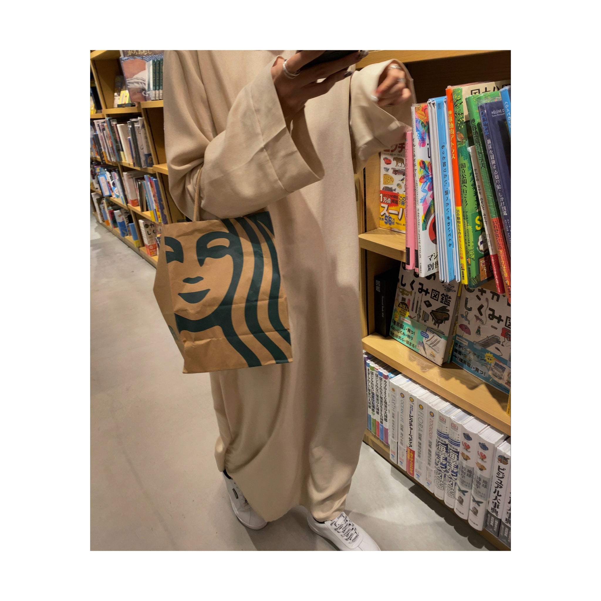 linen long ONE PIECE