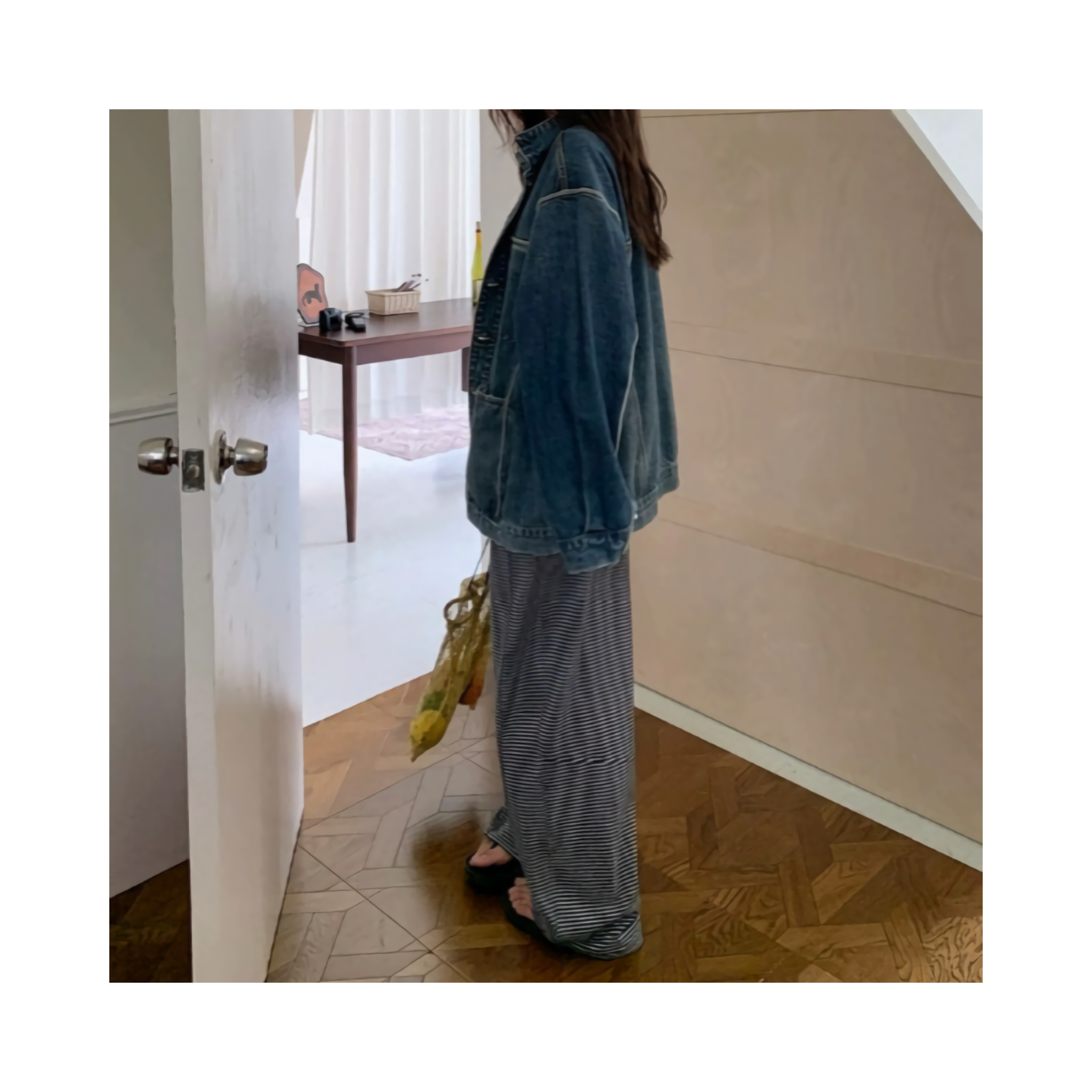 reversible denimjacket