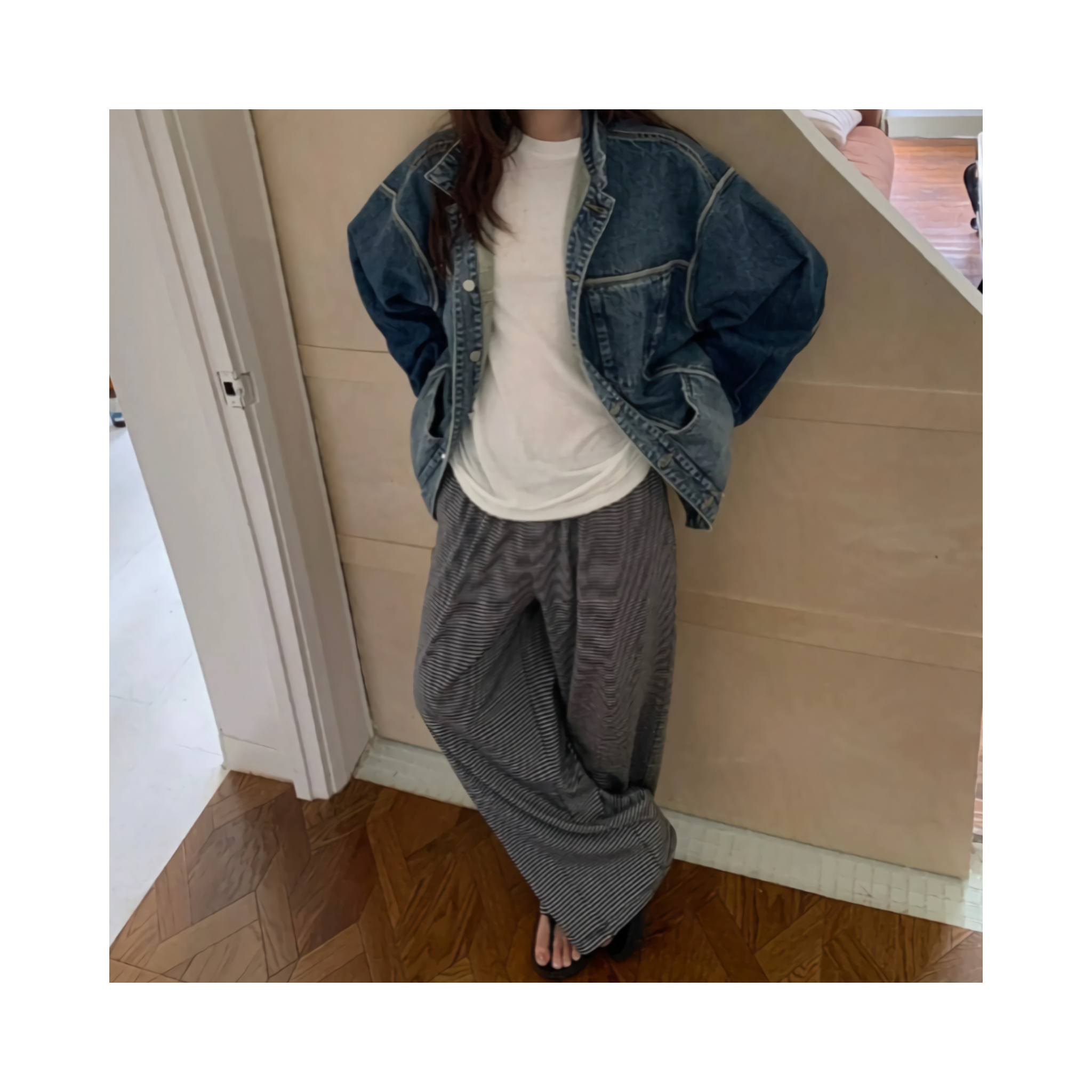 reversible denimjacket