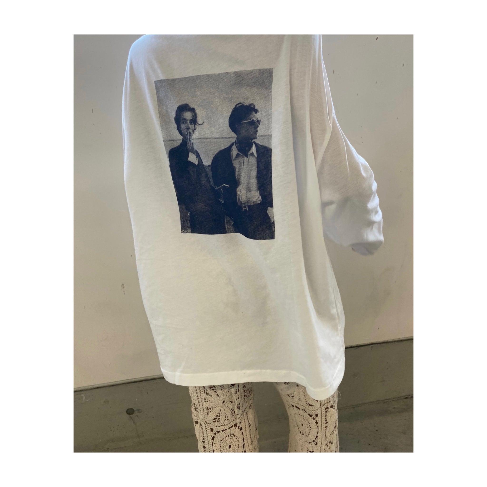 vintage flowernetpants