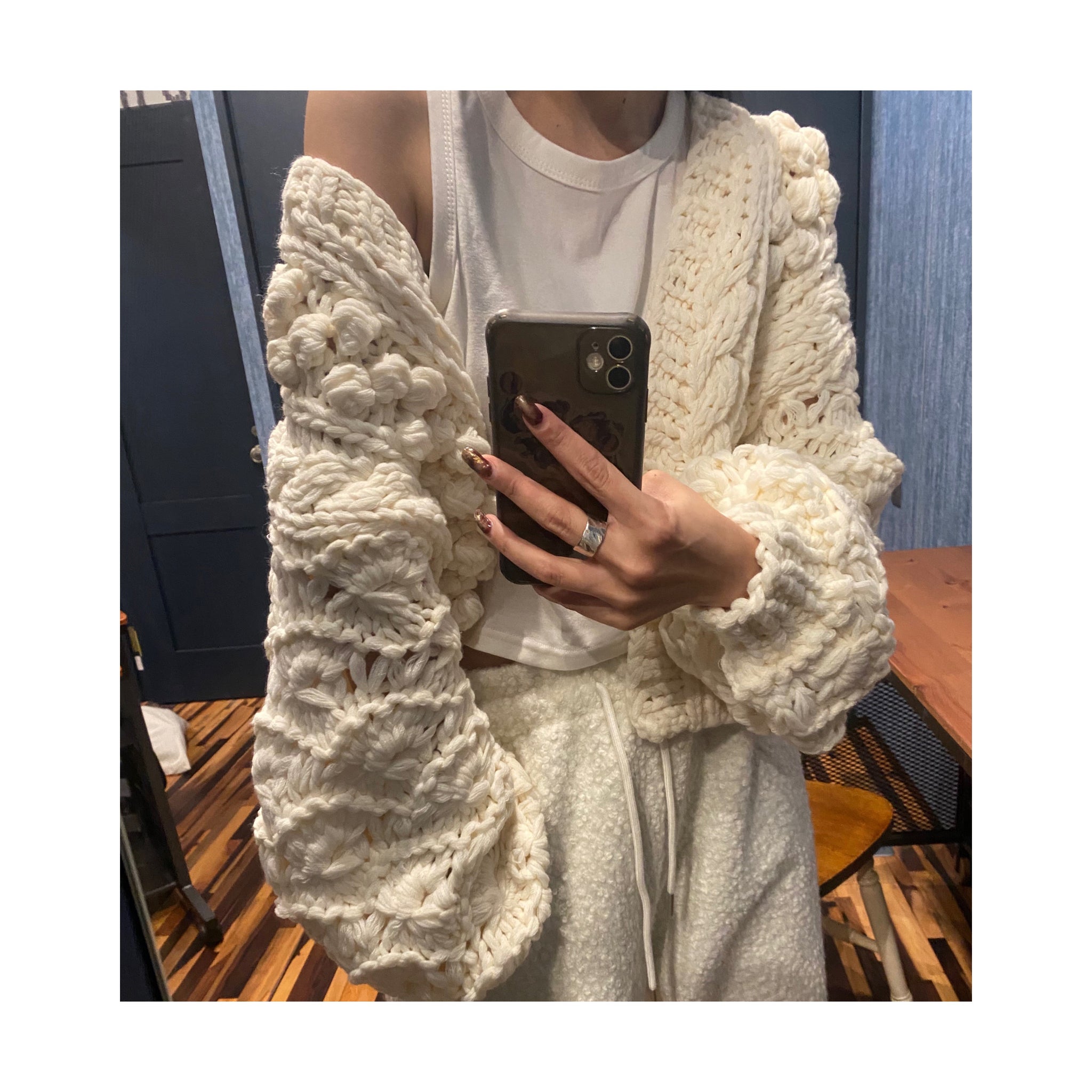 handmade cabcardigan
