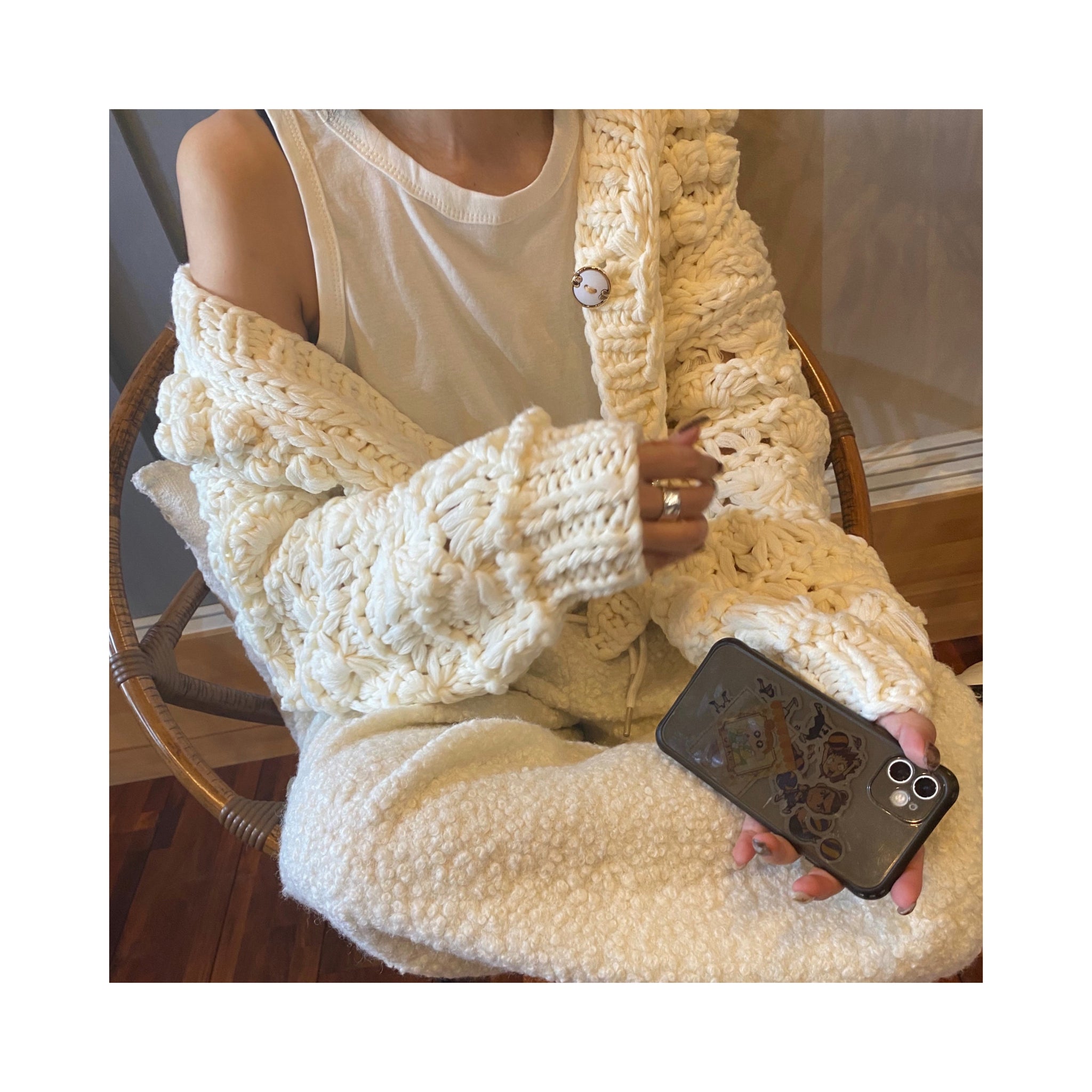 handmade cabcardigan