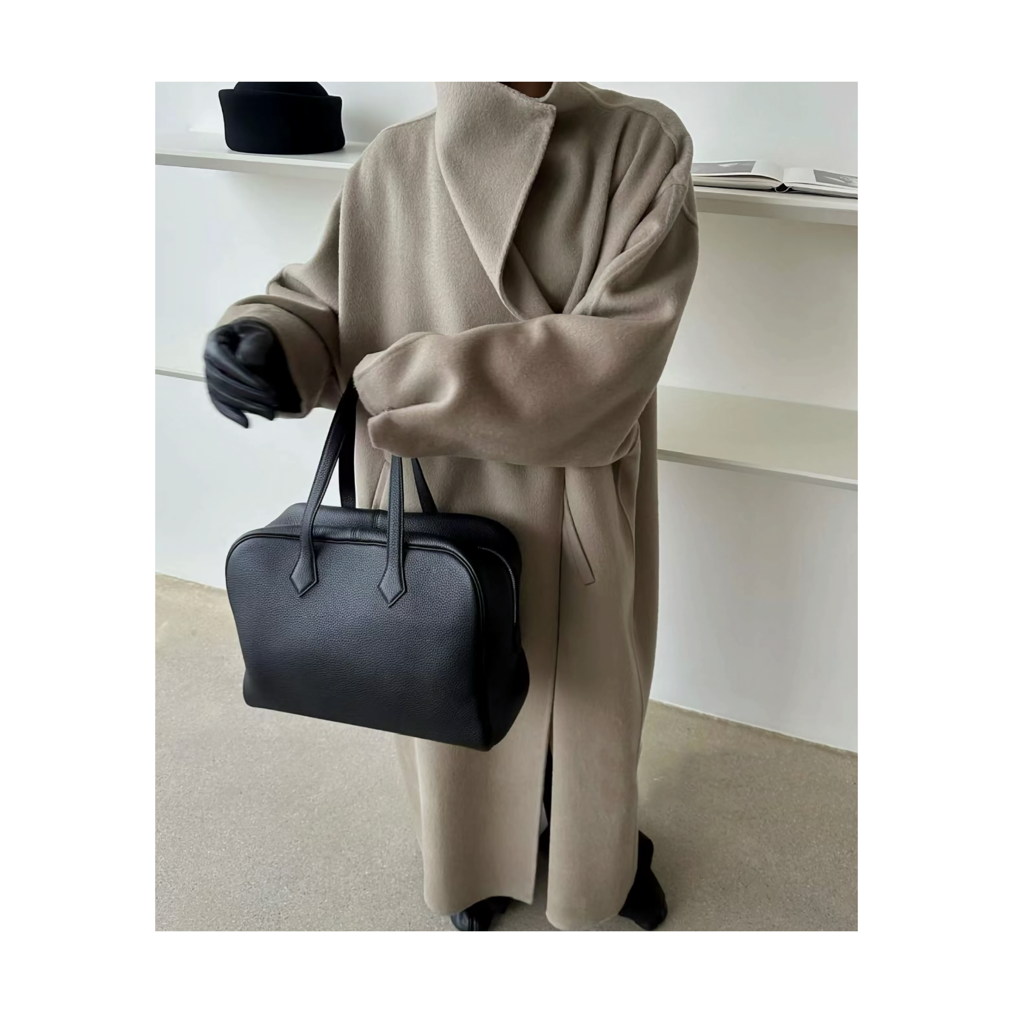 woolcashmere handmadecoat